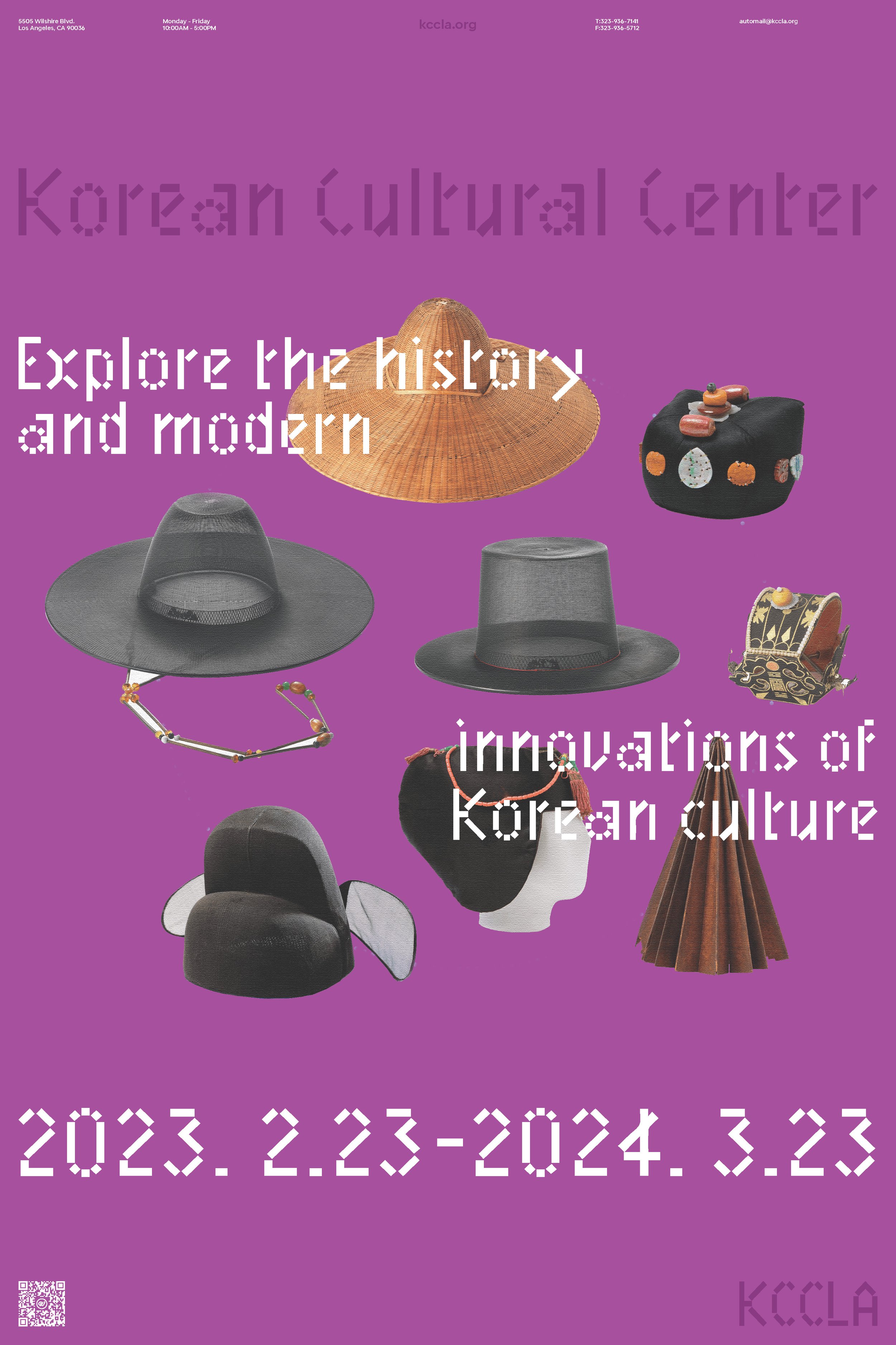 This series of three posters celebrates the richness of traditional Korean heritage through bold, graphic representations of iconic cultural symbols: the tal (mask), traditional instruments, and heritage hats such as the gat.
Each poster focuses on
