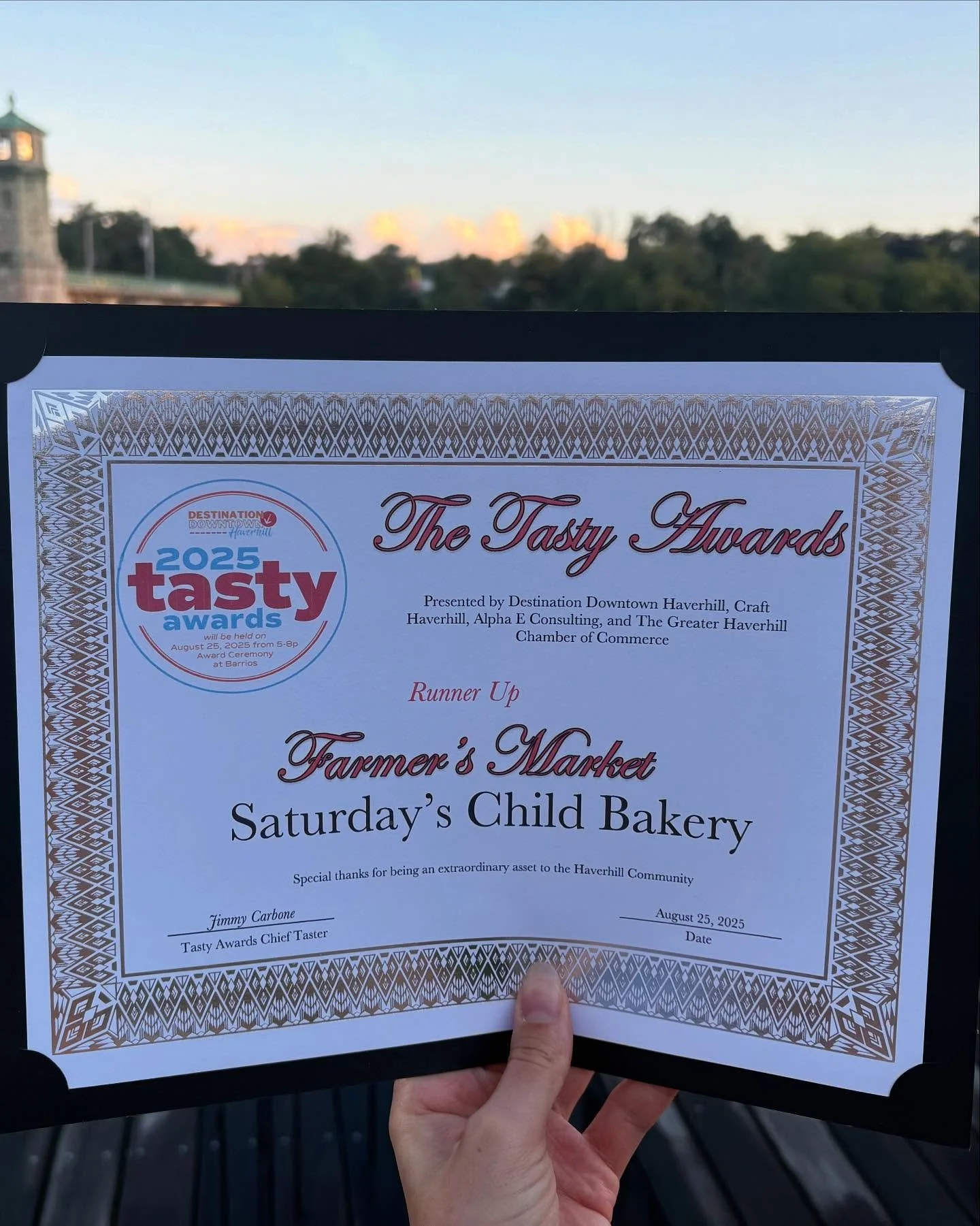 Some highlights from the week ✨Thank you to everyone who wrote us in and voted for us for a Tasty Award! It means so much to be recognized by the Haverhill community! 🍪One small change to our menu this week and shoutout to our first completed compos
