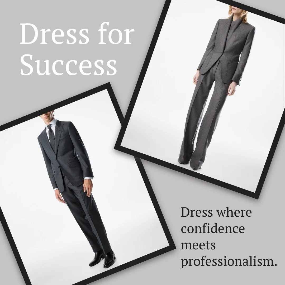 Dress for Success | November 5th 

Where confidence meets professionalism. 

Show your corporate success style and earn extra credit from your elective class! 💼