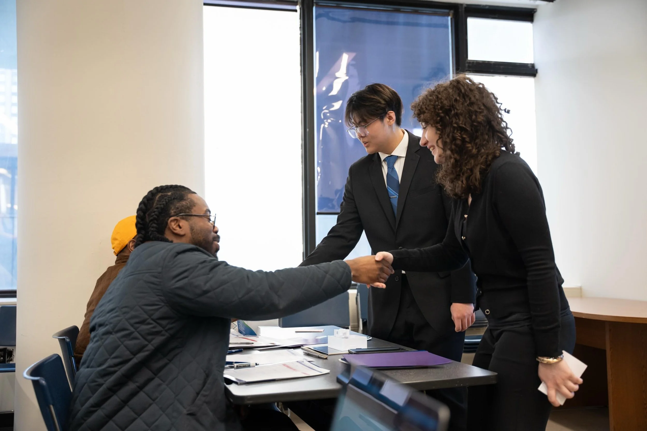 On March 13th, two of our VE companies, @revive_nyc26  and @strive_nyc26, competed in their department competitions &mdash; Marketing, Finance, and Human Resources &mdash; at Long Island University, while also participating in a tradeshow at the same