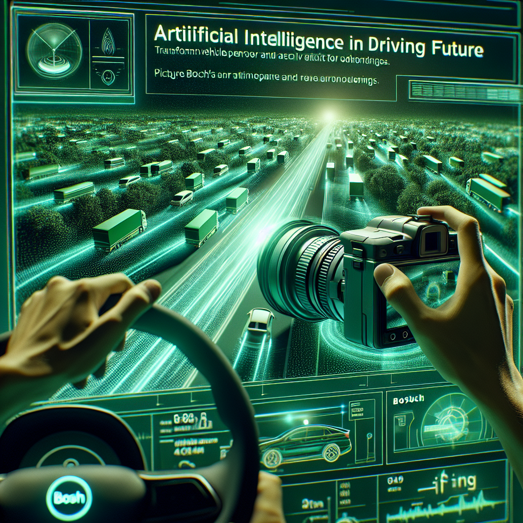 Bosch y la Inteligencia Artificial en la Conducción: Un Paso hacia el Futuro Automotriz