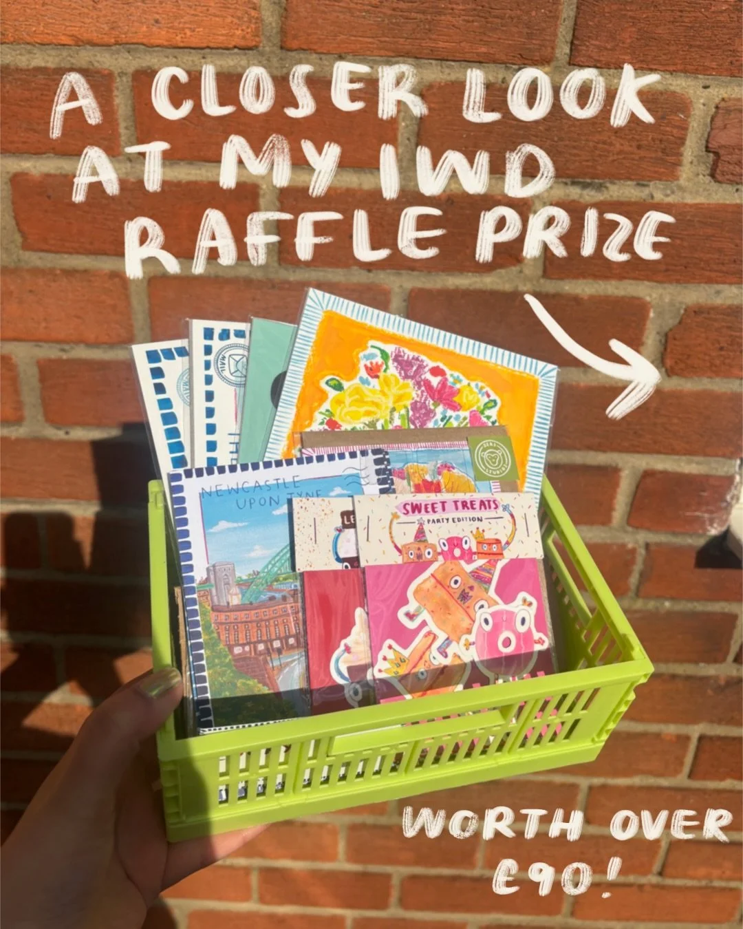 A closer look at my raffle prize which is up for grabs at the Women and Girls Market this weekend!!

To celebrate International Women&rsquo;s Day, we are raising money for the Newcastle Integrated Domestic Abuse Service. NIDAS aim to reduce the long-