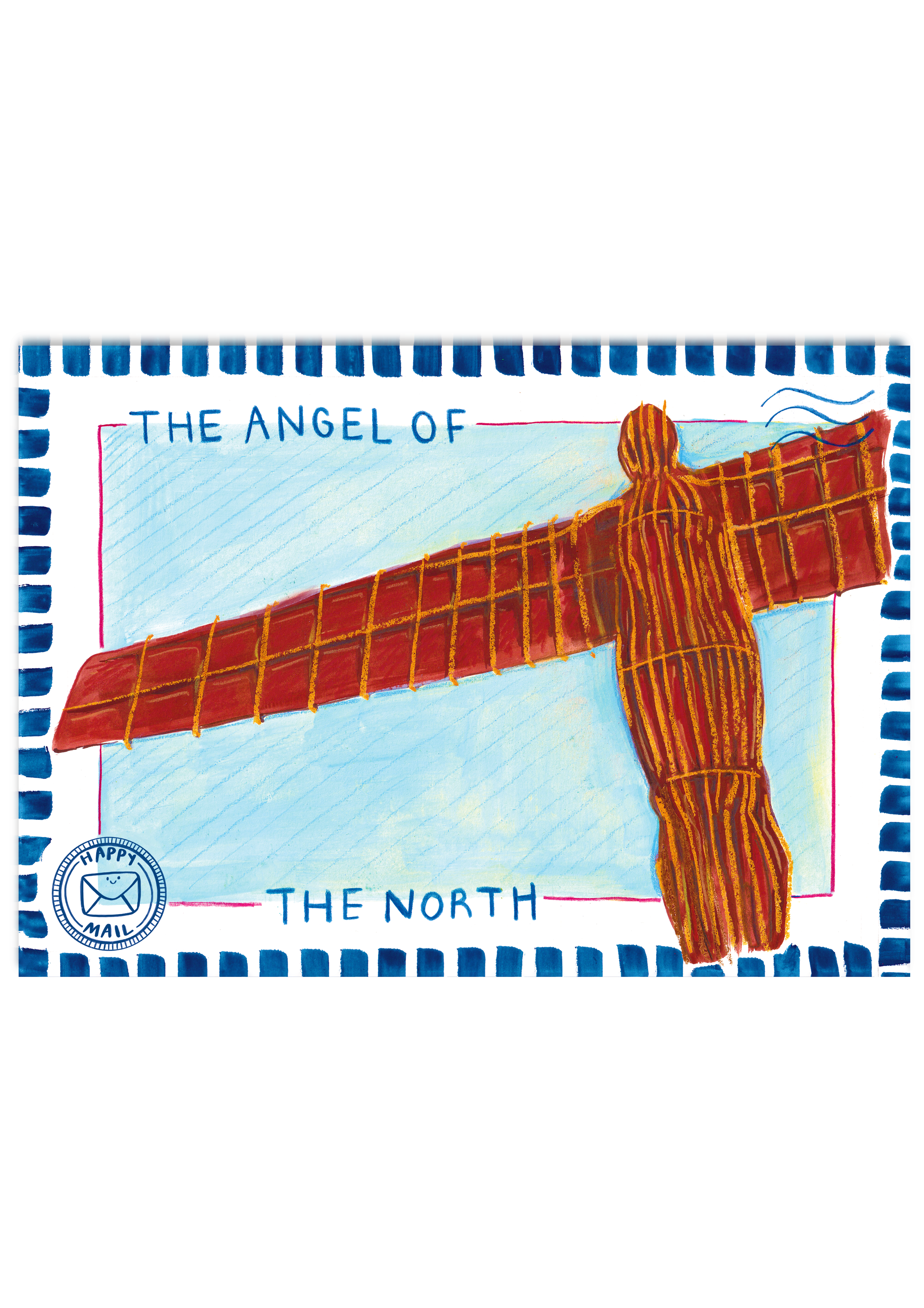 The Angel of the North Print