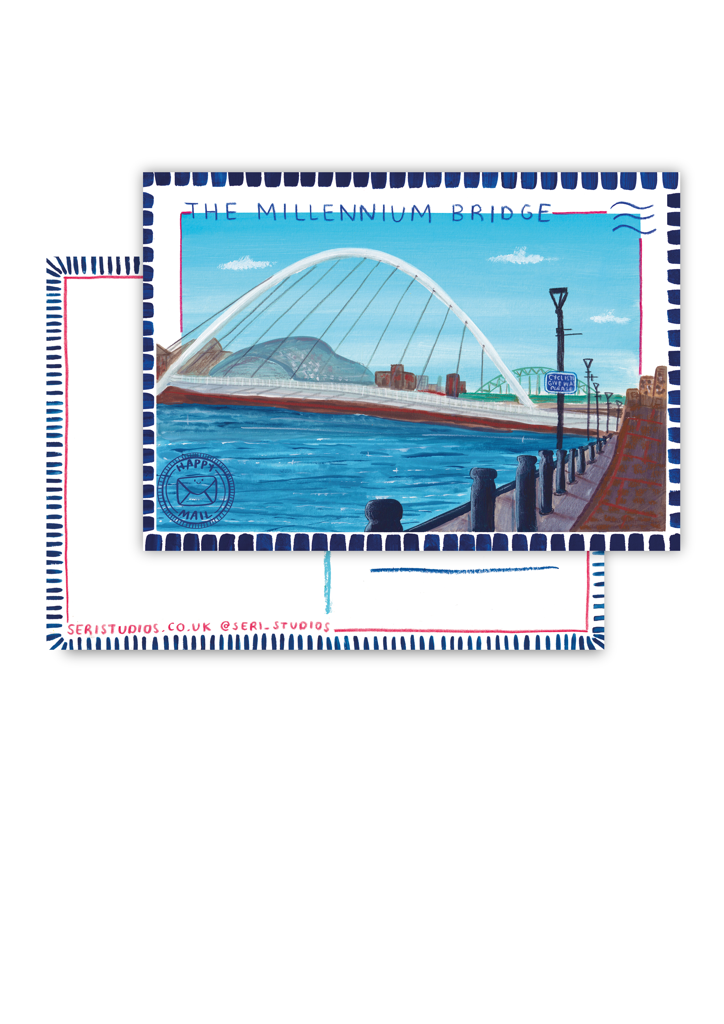 Millennium Bridge Postcard