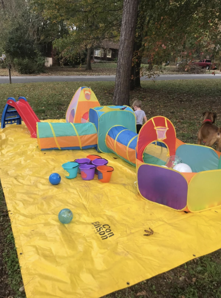 Children's Play Tent and Tunnel