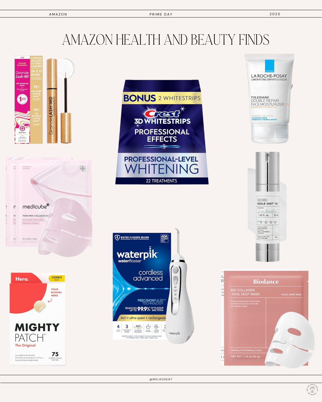 Amazon prime day 2025 health and beauty finds