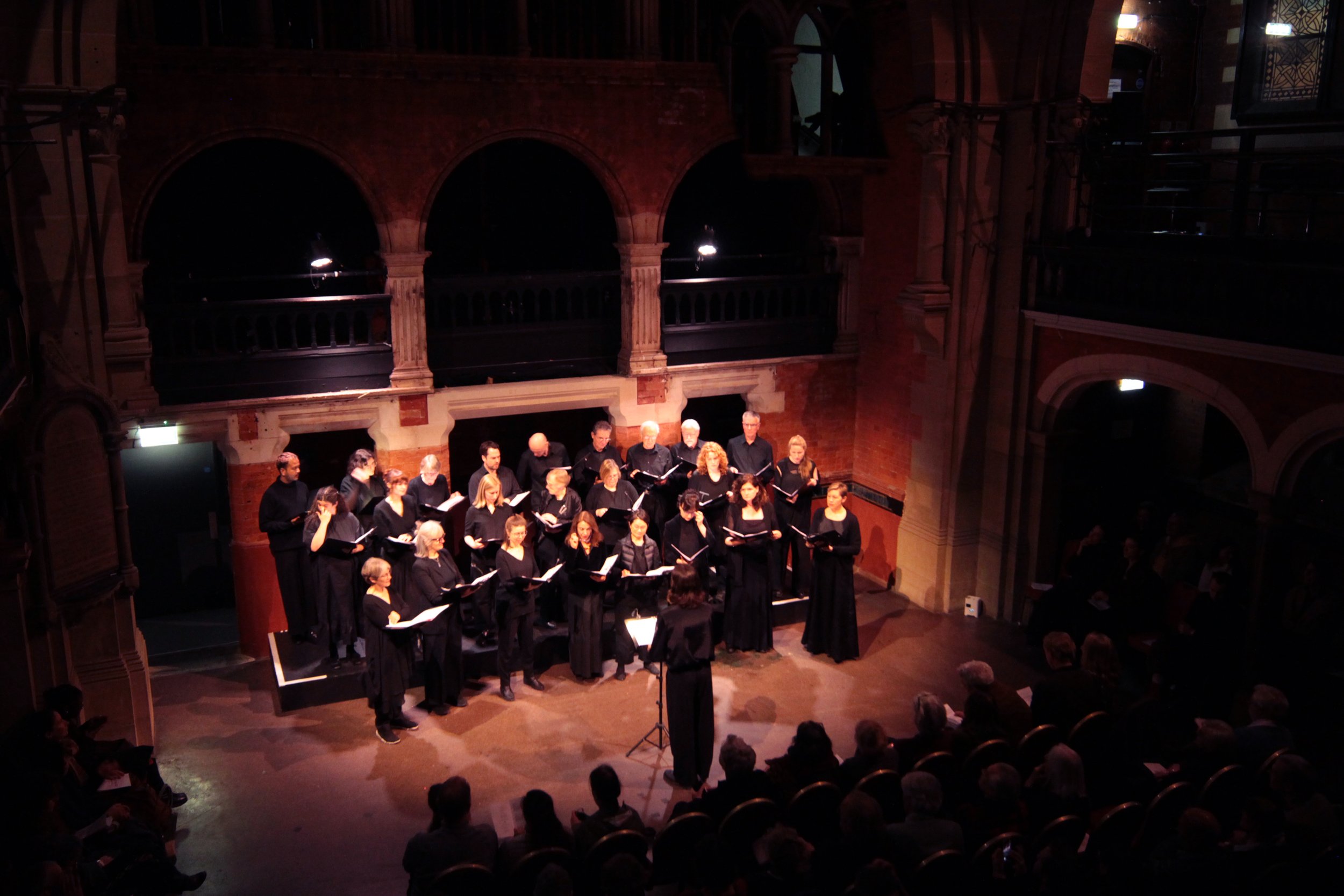 with New London Chamber Choir