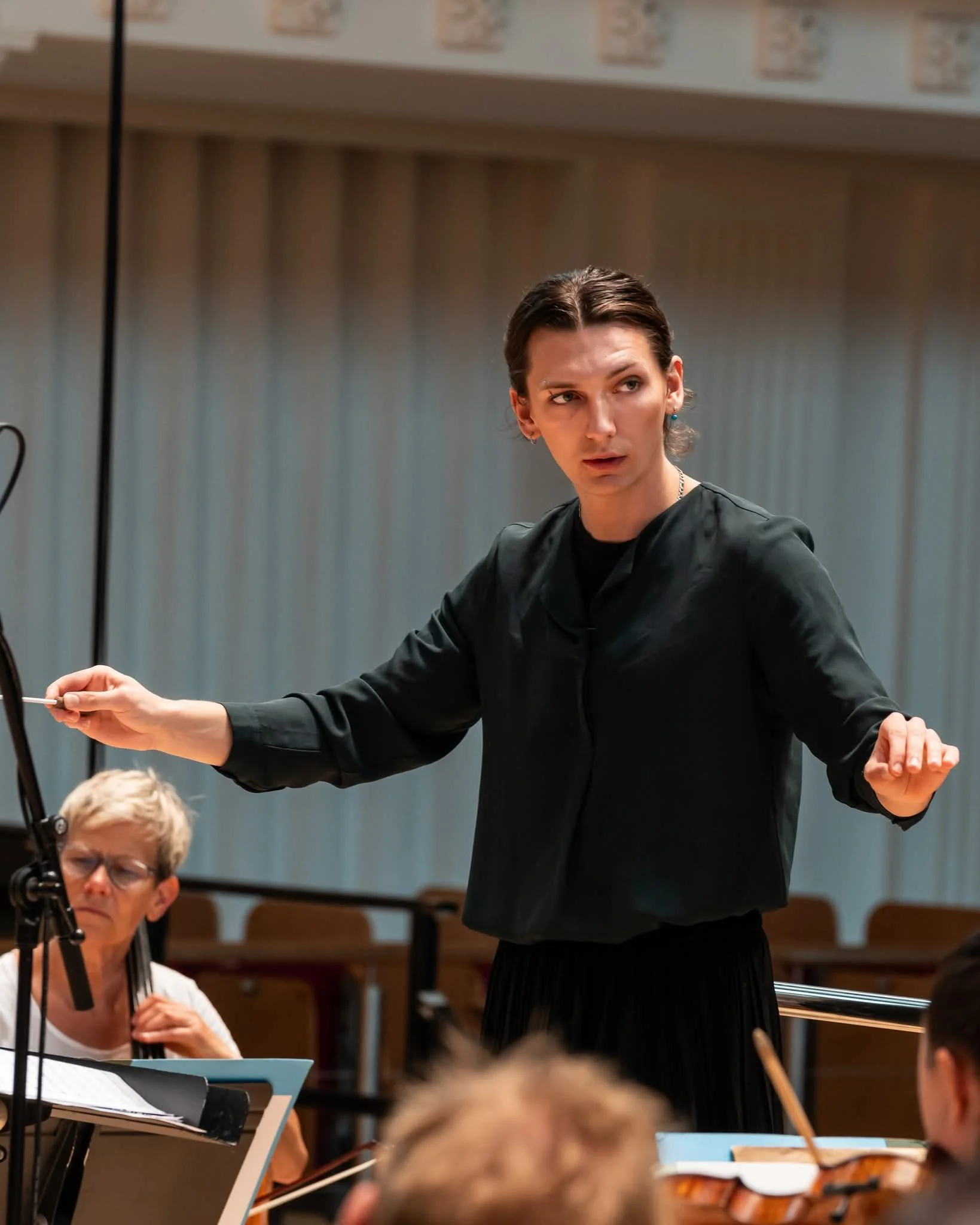 In rehearsal with BBCSSO
