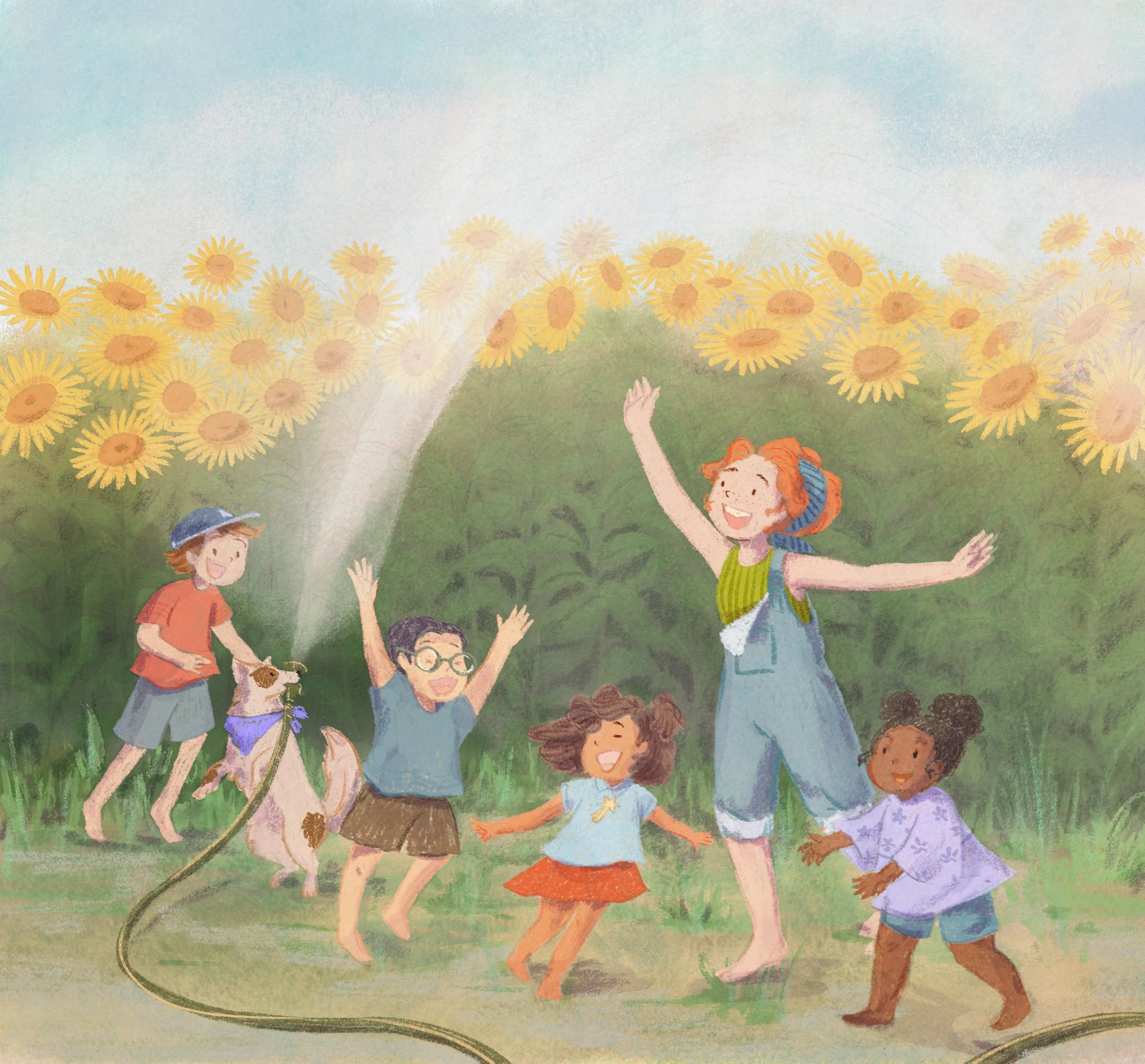 Fun in the Sunflower Field .jpg