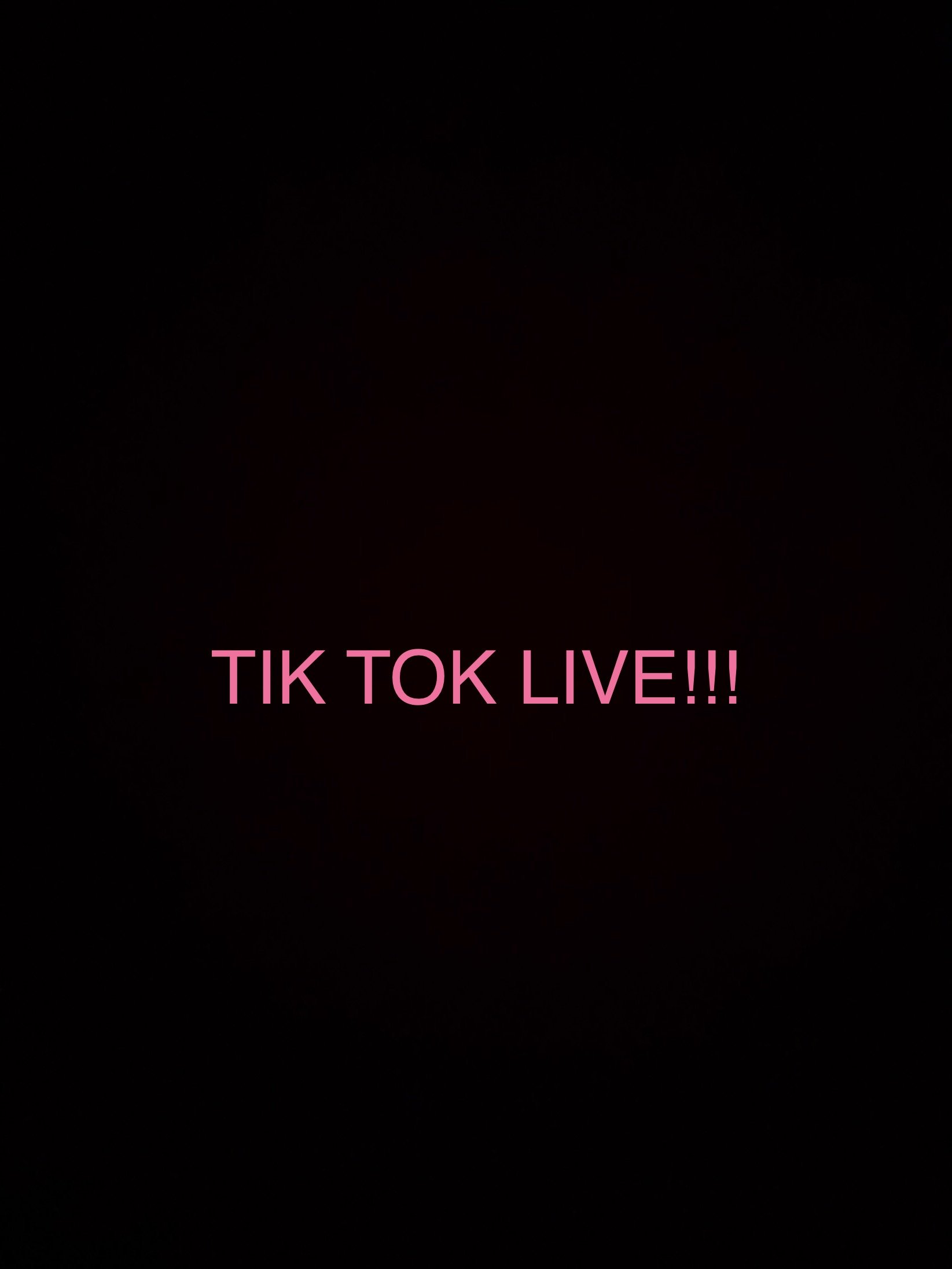 Tik tok live