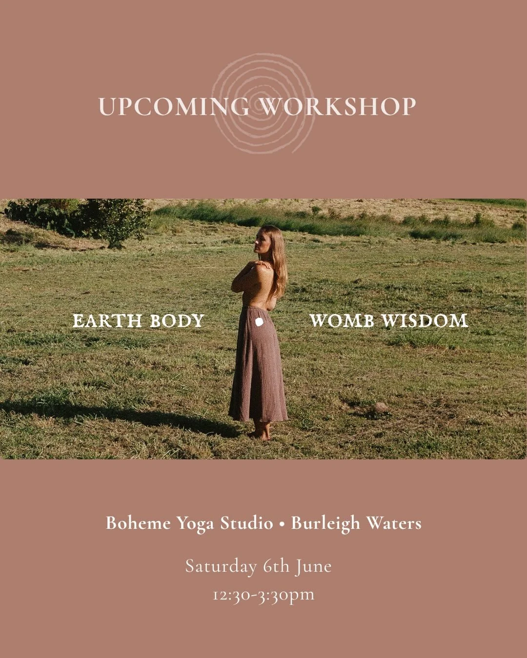 I will be holding a workshop at the beautiful @bohemeandbody studio next month 🧡

My workshops weave together education, embodiment, breath and cyclical wisdom to guide women into deeper self-understanding and connection. 

I believe balance and har