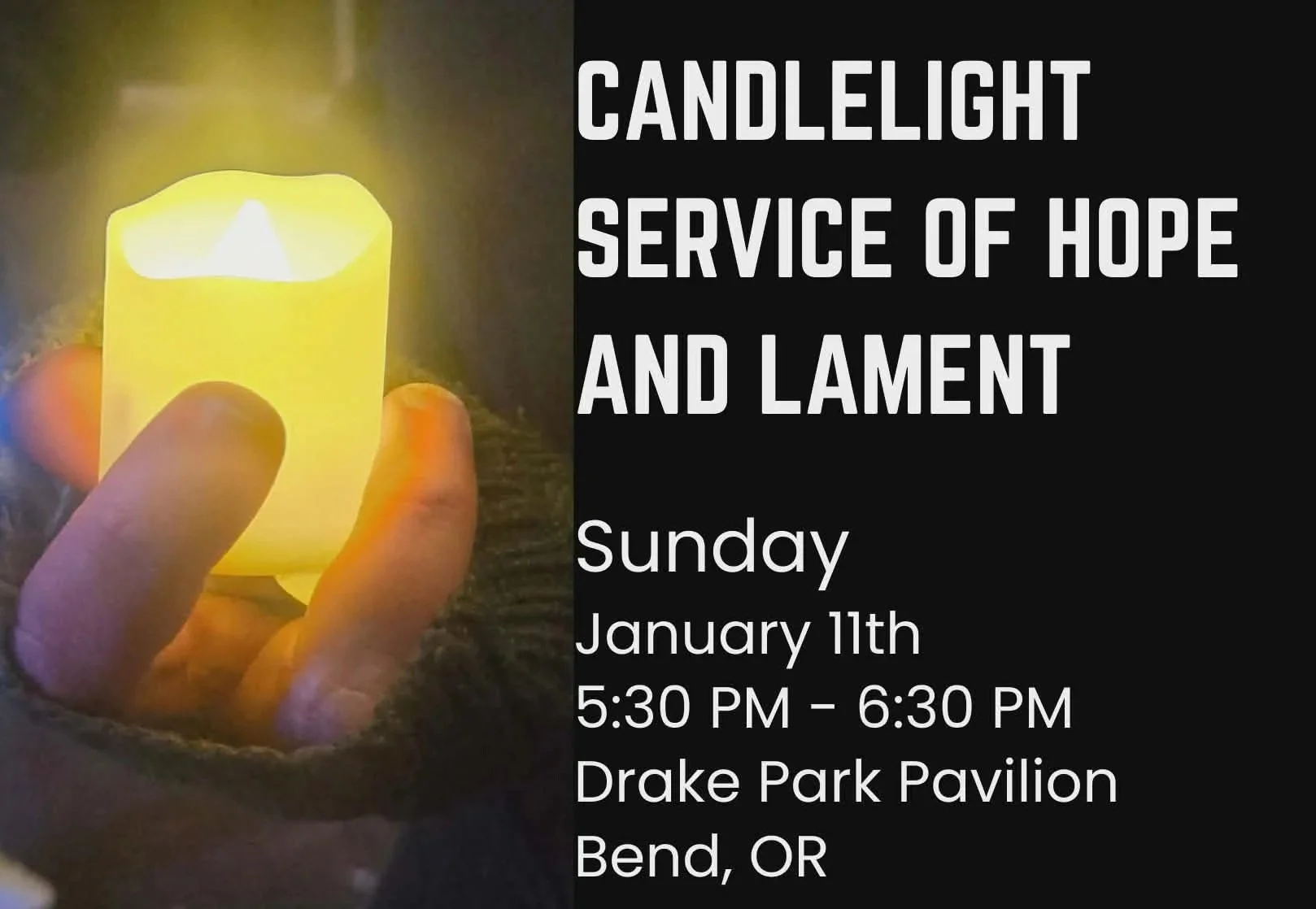 Candlelight Service of Hope and Lament