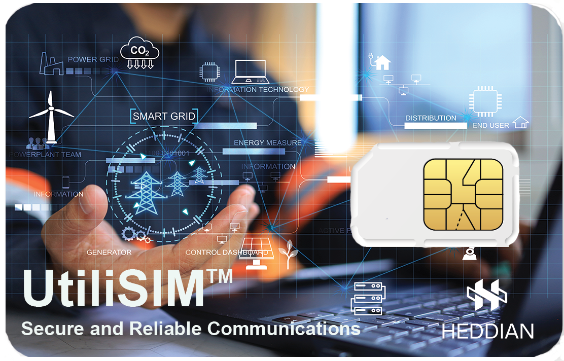 UtiliSIM Secure SIM card for critical infrastructure communications