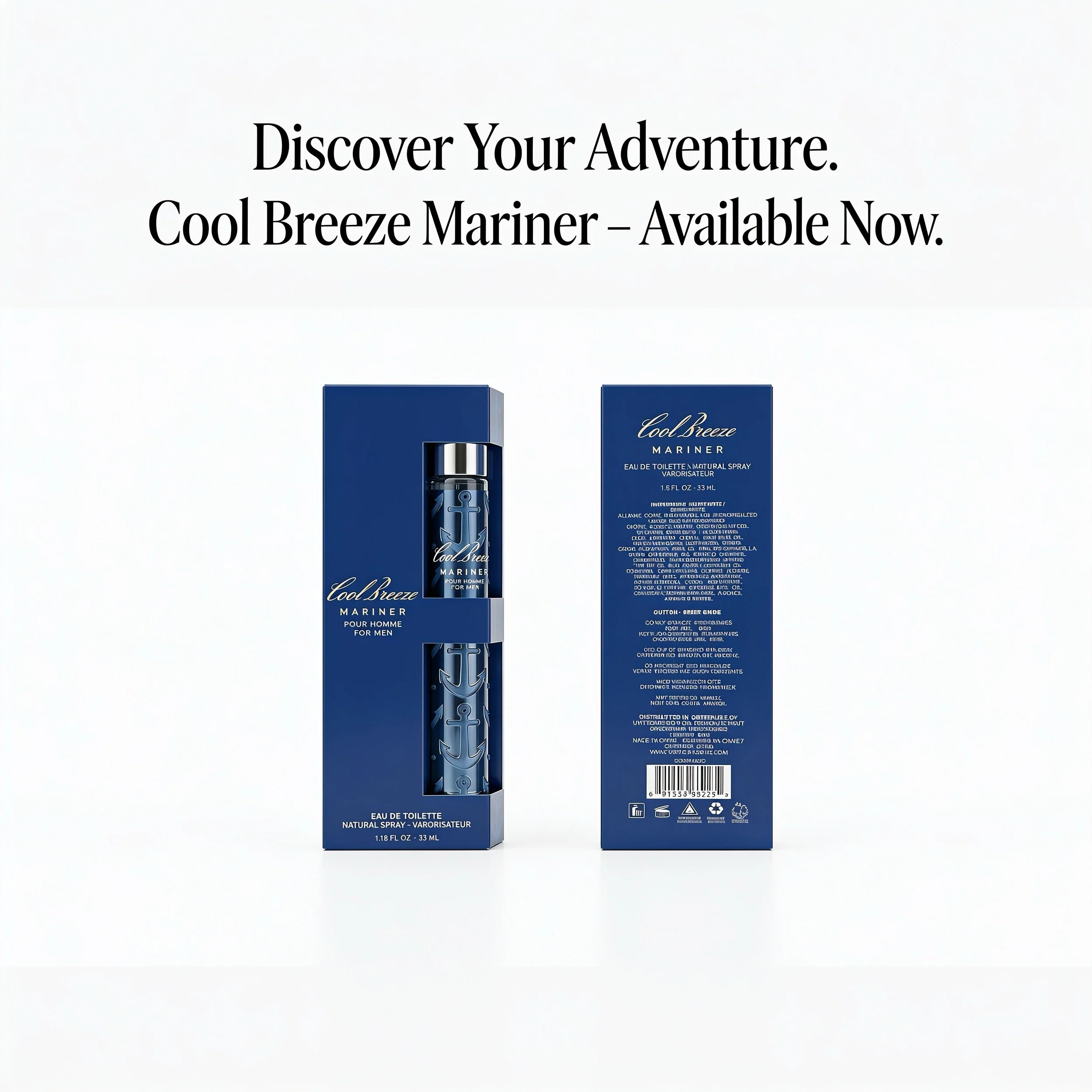 Cool Breeze MARINER Men's cologne
