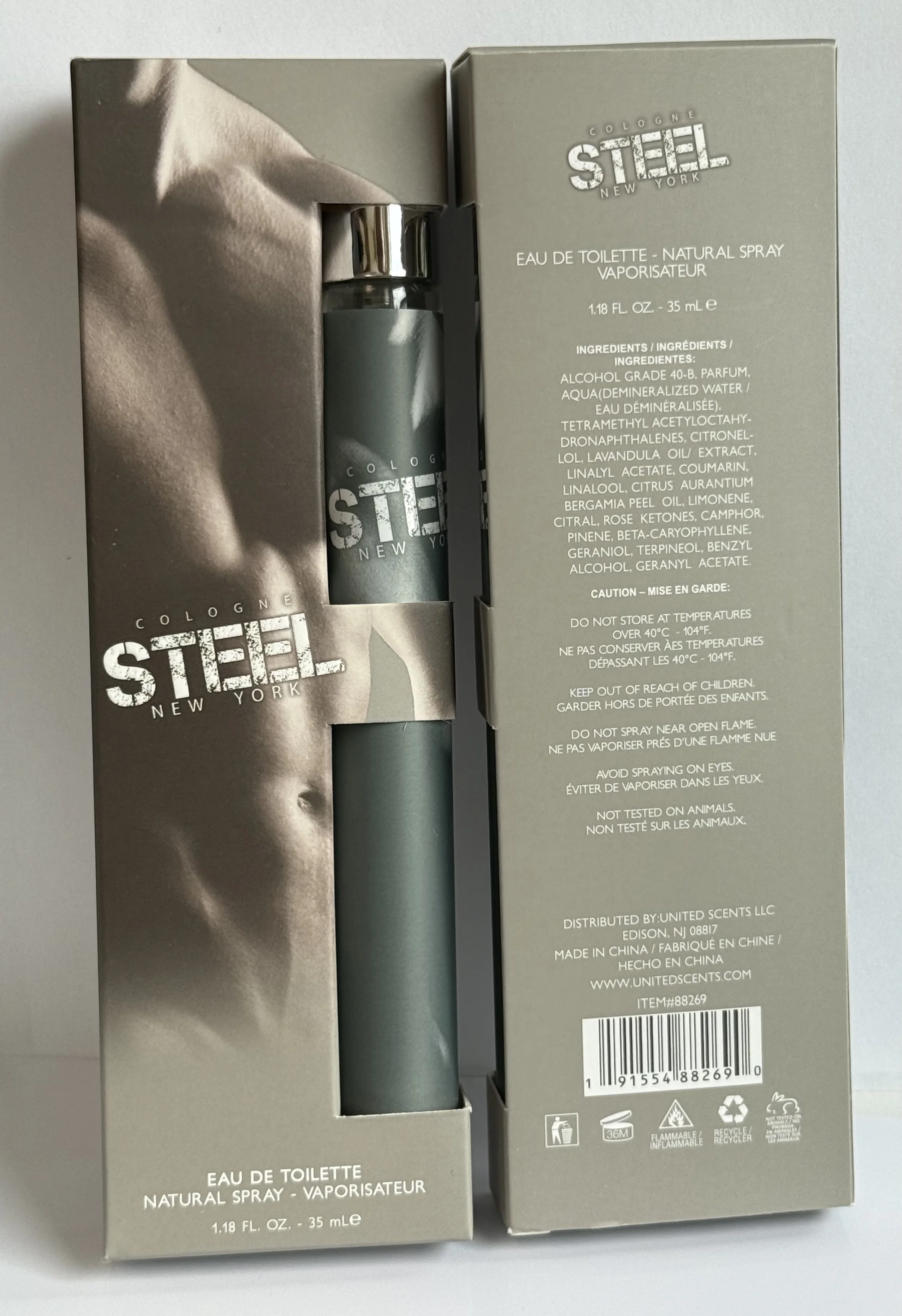 Men's STEEL NEW YORK Cologne