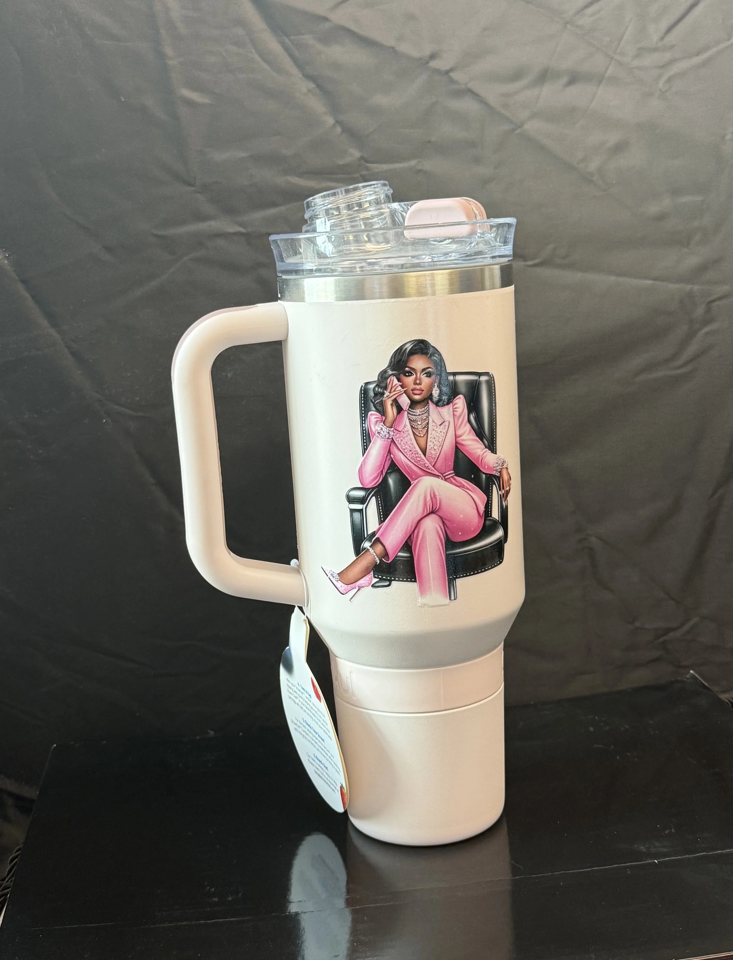 Black Business Woman Tumbler Cup