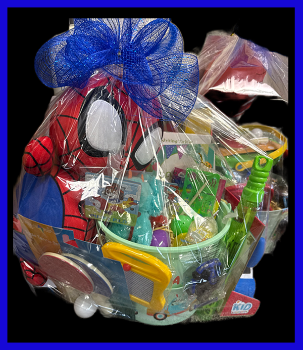 Boys Spiderman Easter Basket