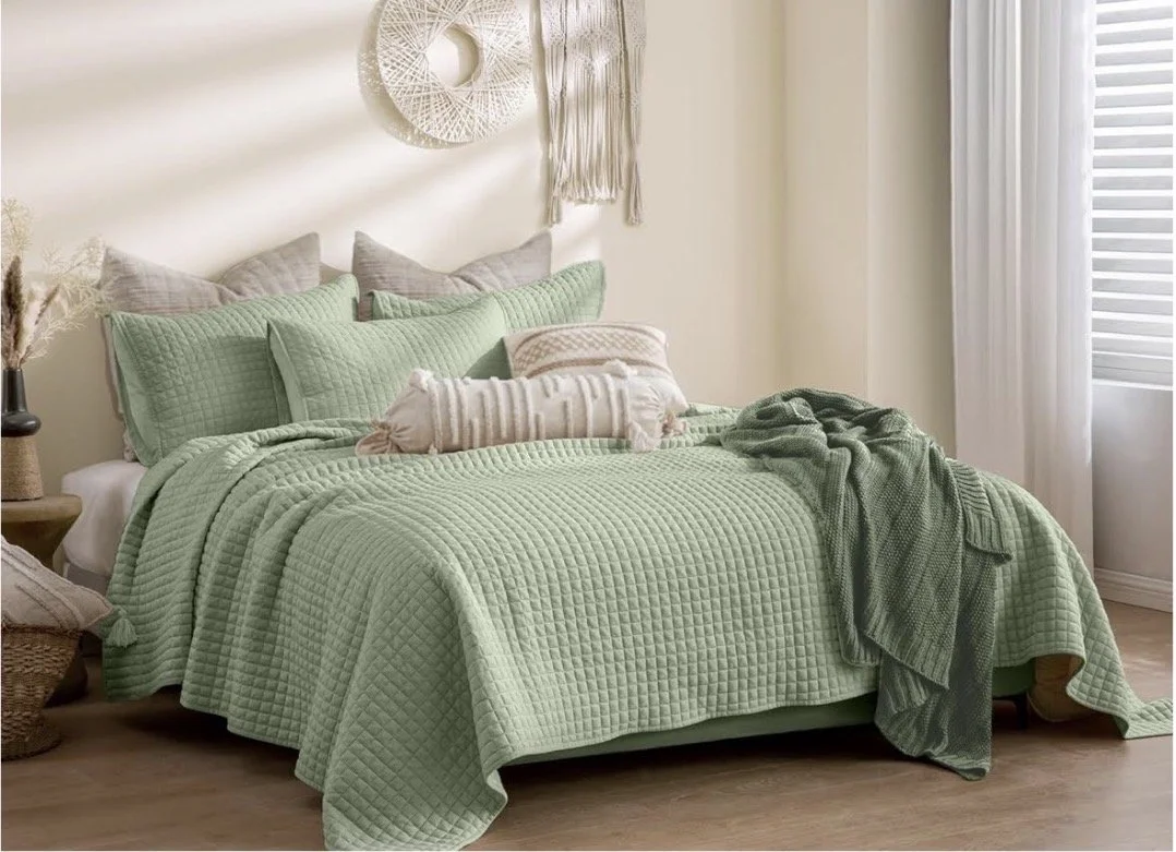 Sage King size comforter