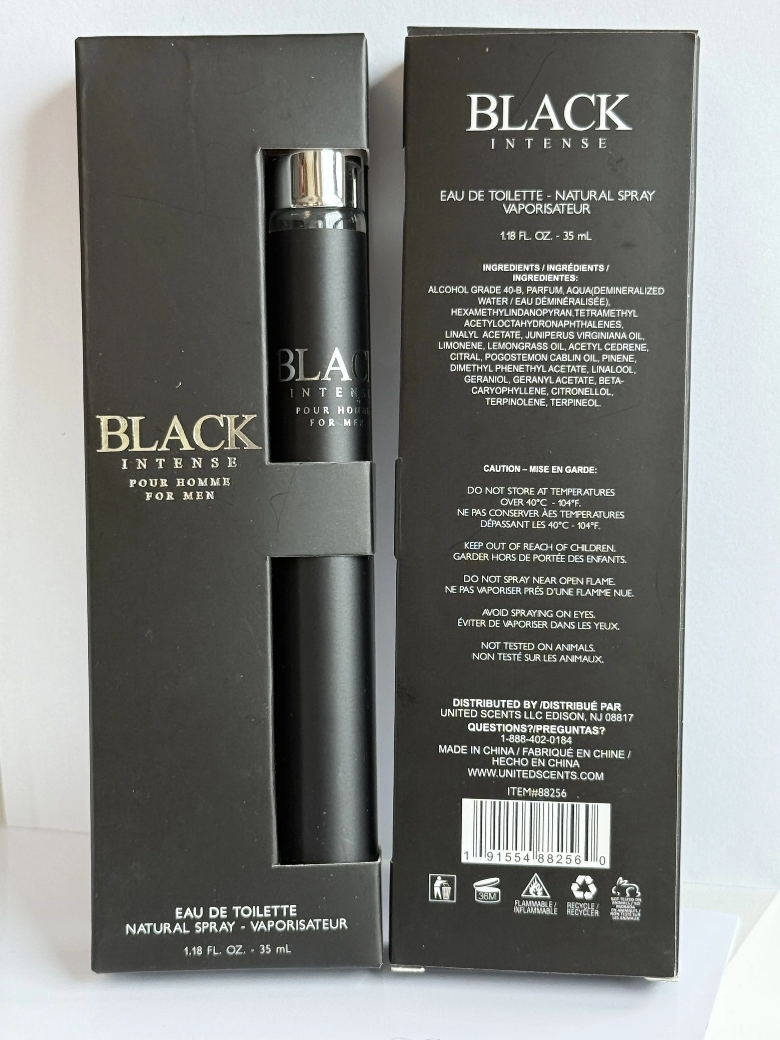 BLACK Intense Men's Cologne