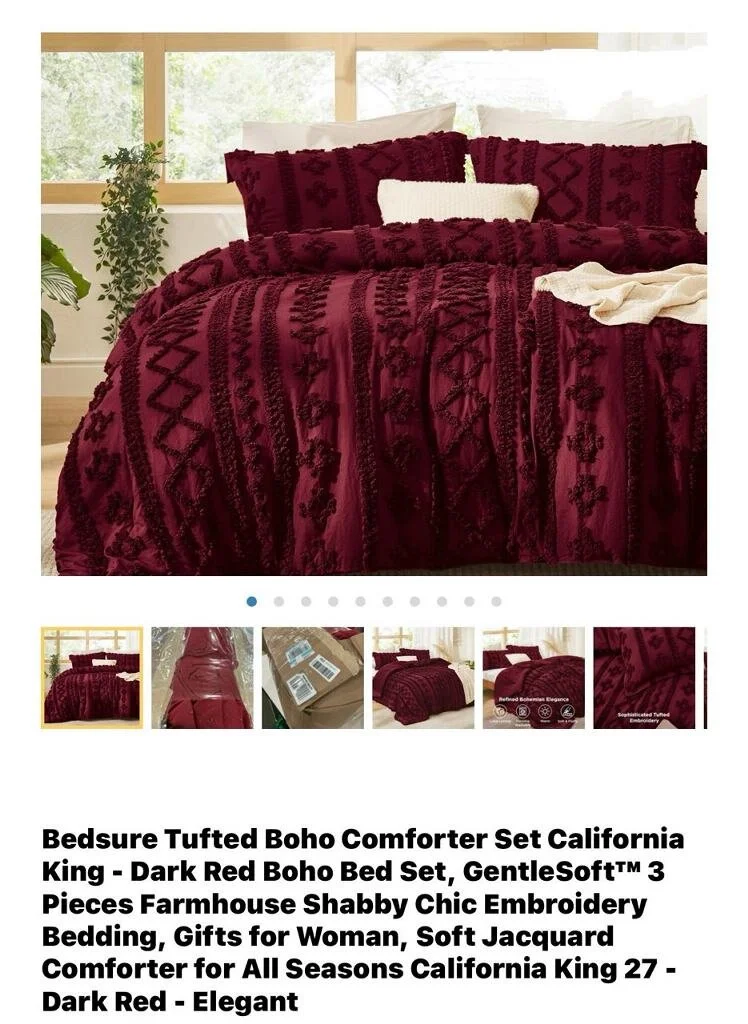 Bedroom Comforter Set