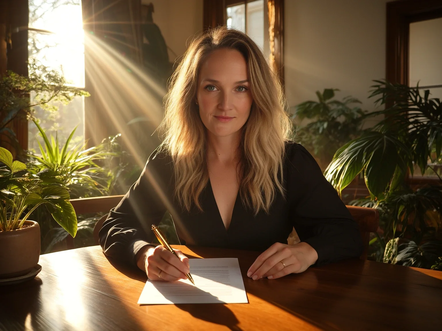 Portrait of Monika Niziolomski, identity and nervous system mentor working with high-achieving women through energetics