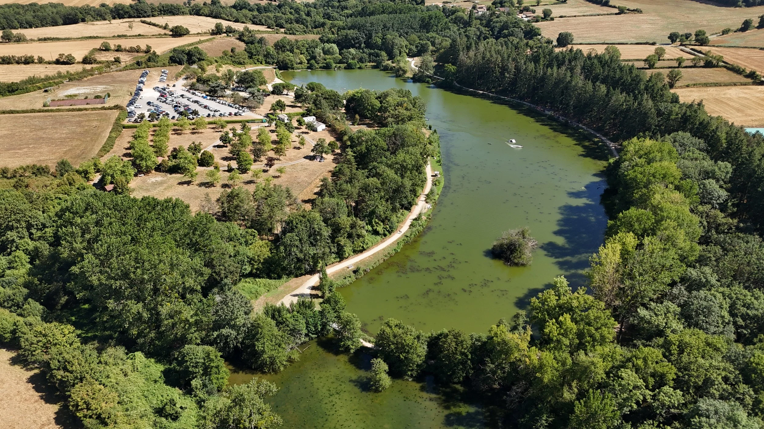 Plan d'eau de Cherveux