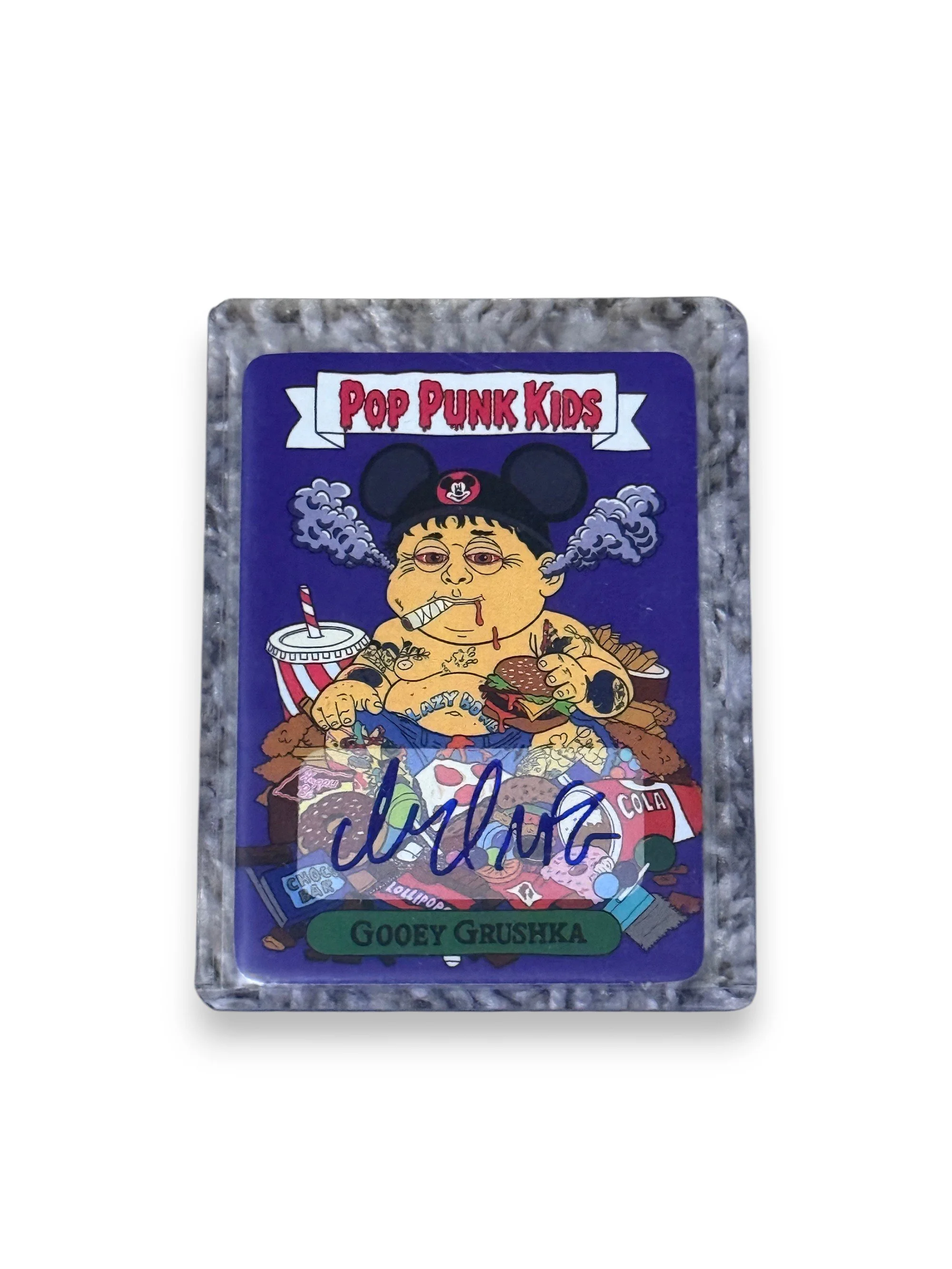Pop Punk Kids Signed Card