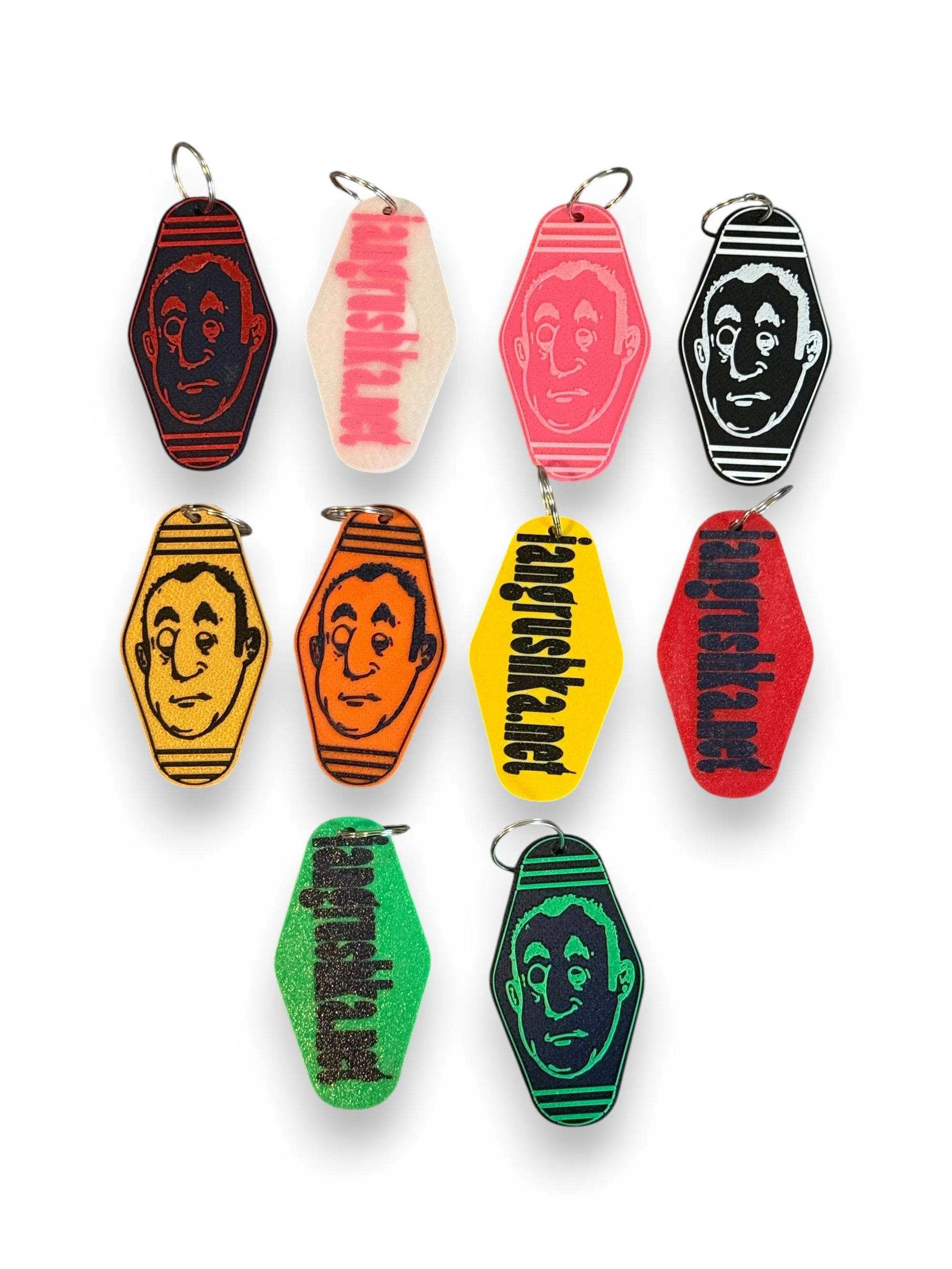 Ian Grushka Keychain 3 Pack