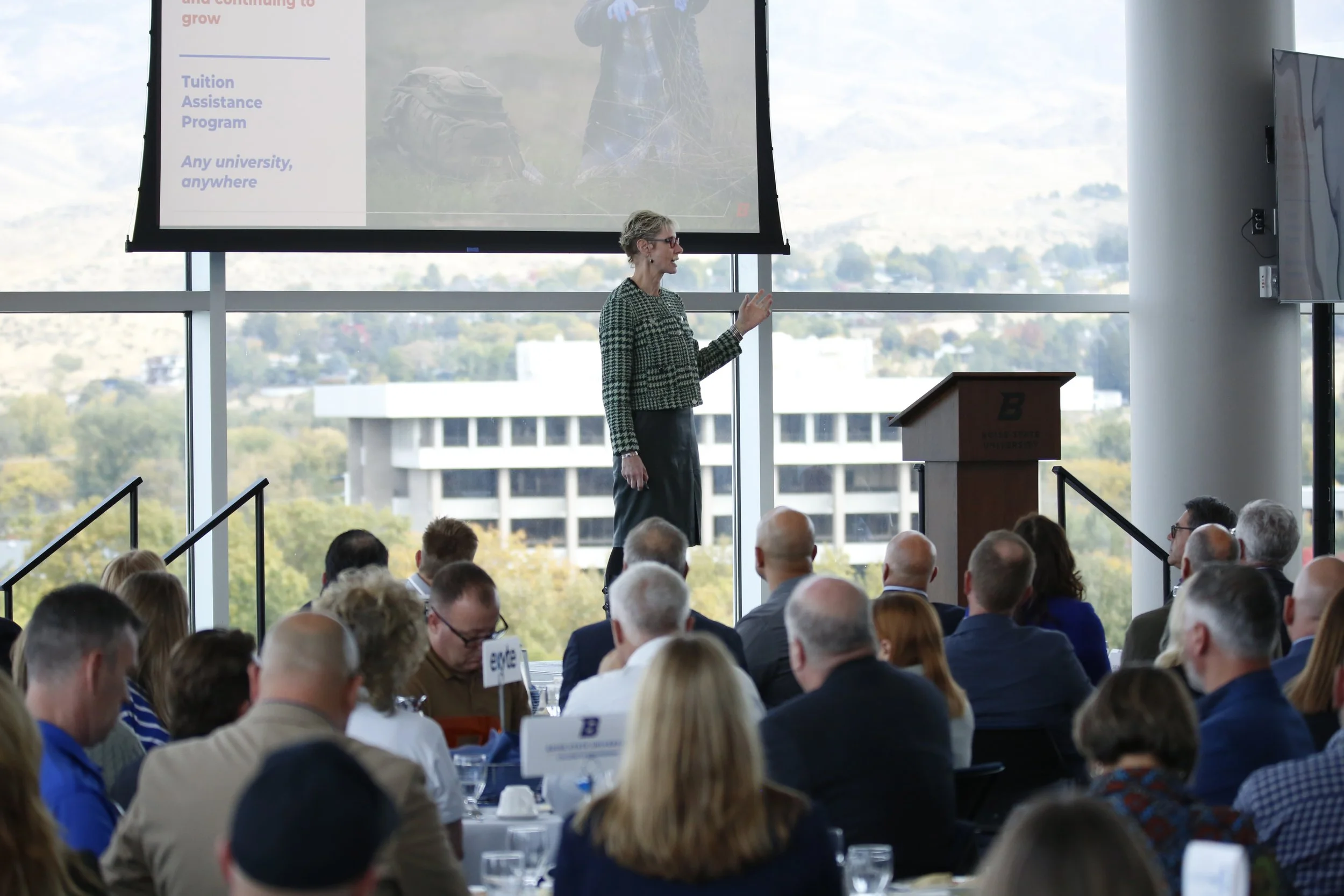 Boise State University President's to the Business Community 