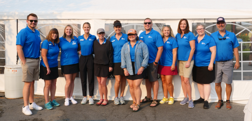 Chamber staff at the Boise Metro Chamber Golf Classic