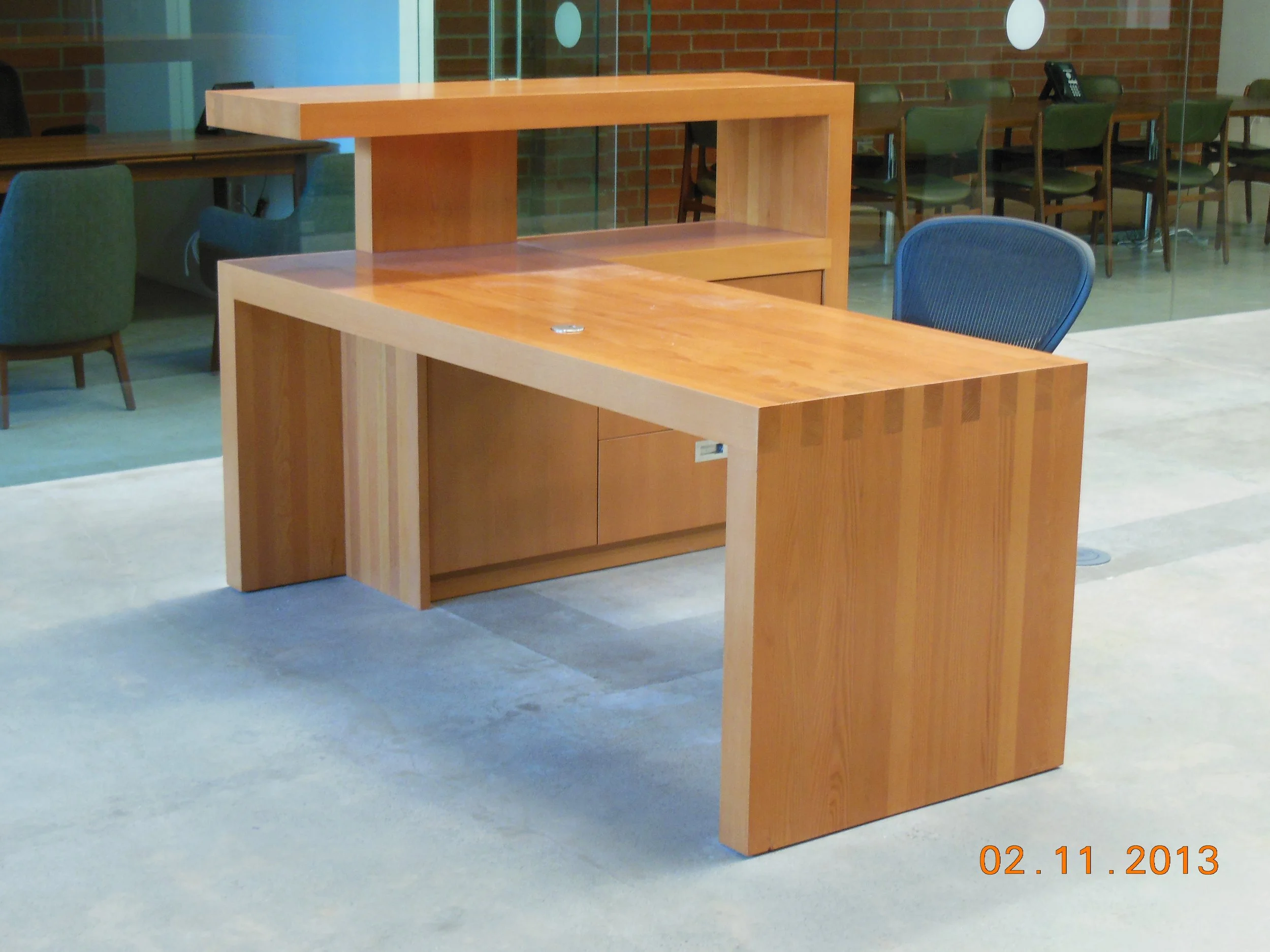 Fir Reception Desk