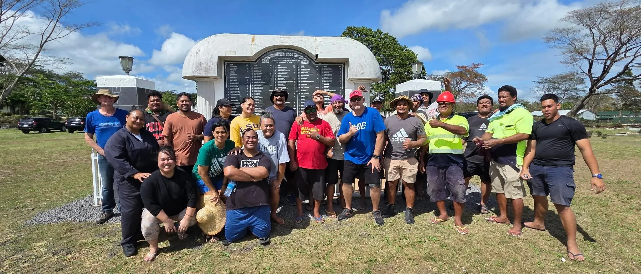 Annual Tsunami Memorial upkeep