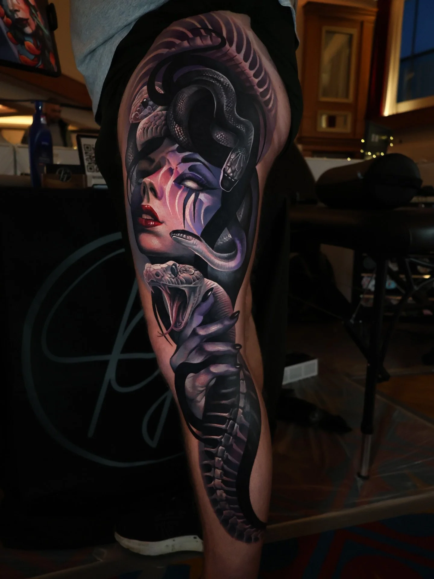 It was such an honour to compete alongside so many insanely talented, world-renowned artists at the @titanictattooconvention ! Massive congratulations to all of the winners &mdash; your pieces were incredible and so well deserved 👏

I had an absolut