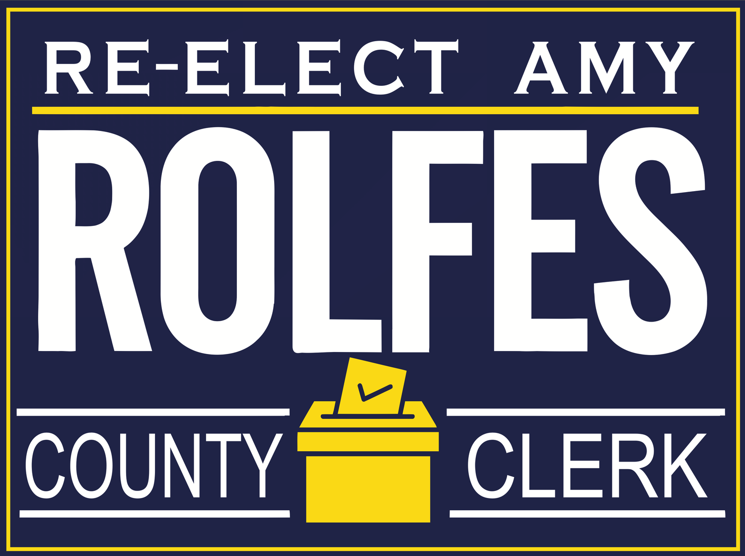 Amy Rolfes for Clerk