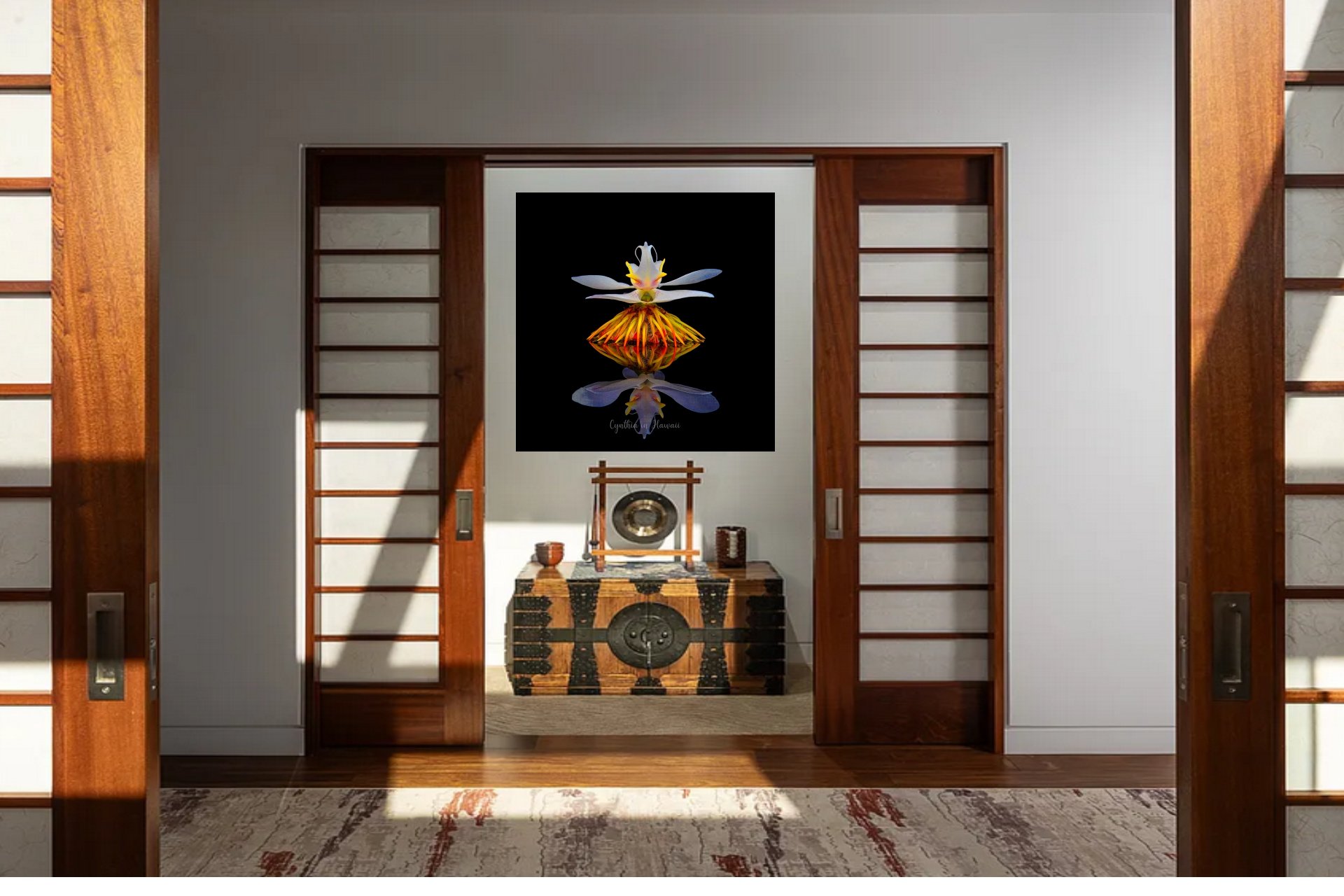 Orchid, Adorned Home in Hawaii