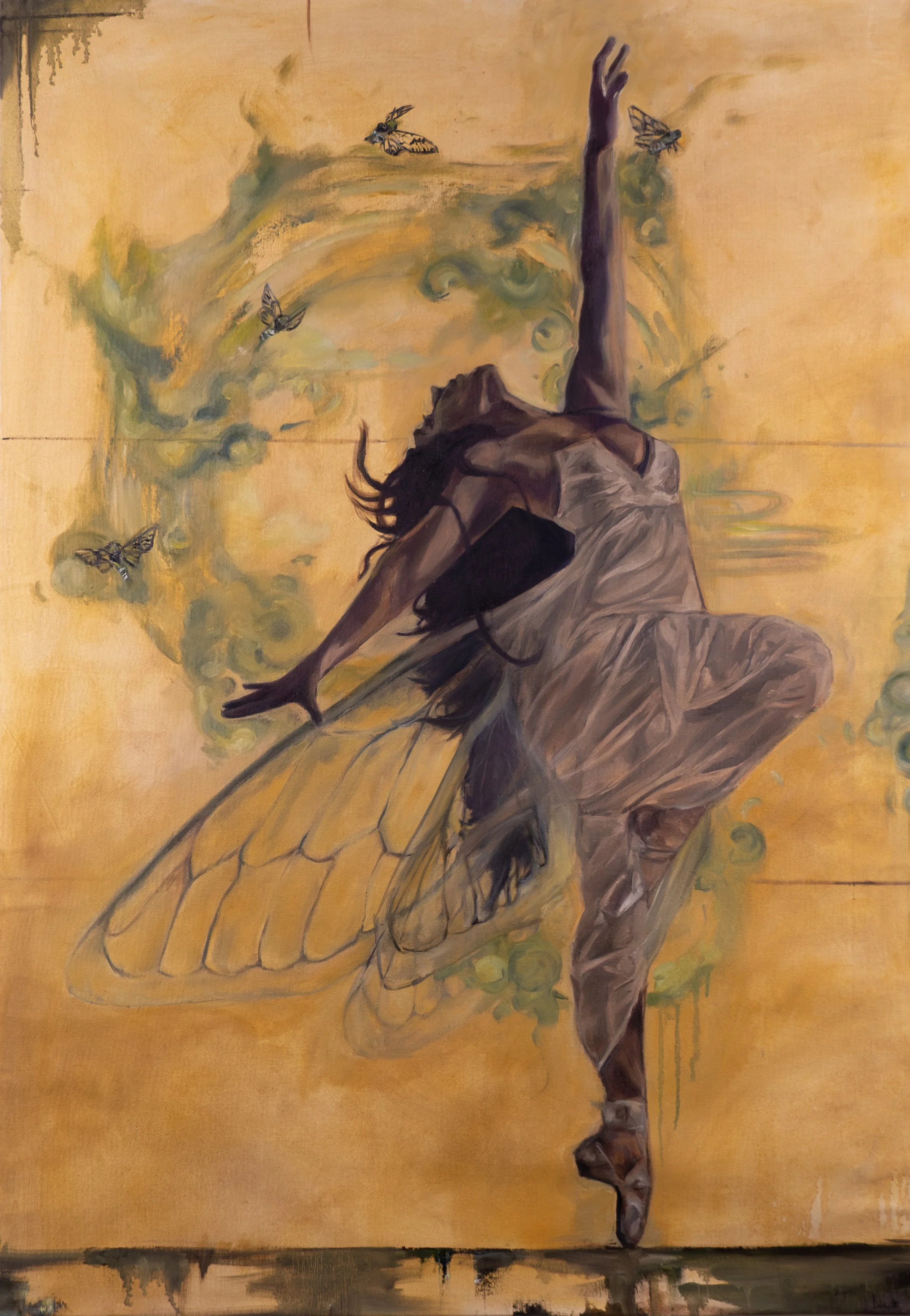 In Flight - 55x38.5" - Available for purchase