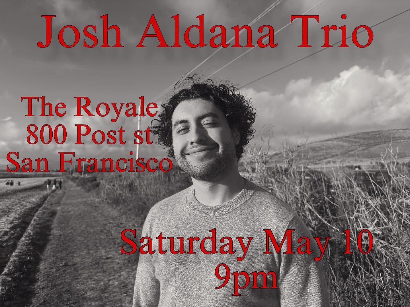 I&rsquo;ll be playing at @theroyalesf with @jcgradyjc &amp; @baybassdude on Saturday May 10th @ 9pm

&bull;

Come by for a drink, hear some live music or sit in for a tune! 
#bayarea #bayareajazz #livemusic #sflivemusic #sfjazz #bayarealivemusic