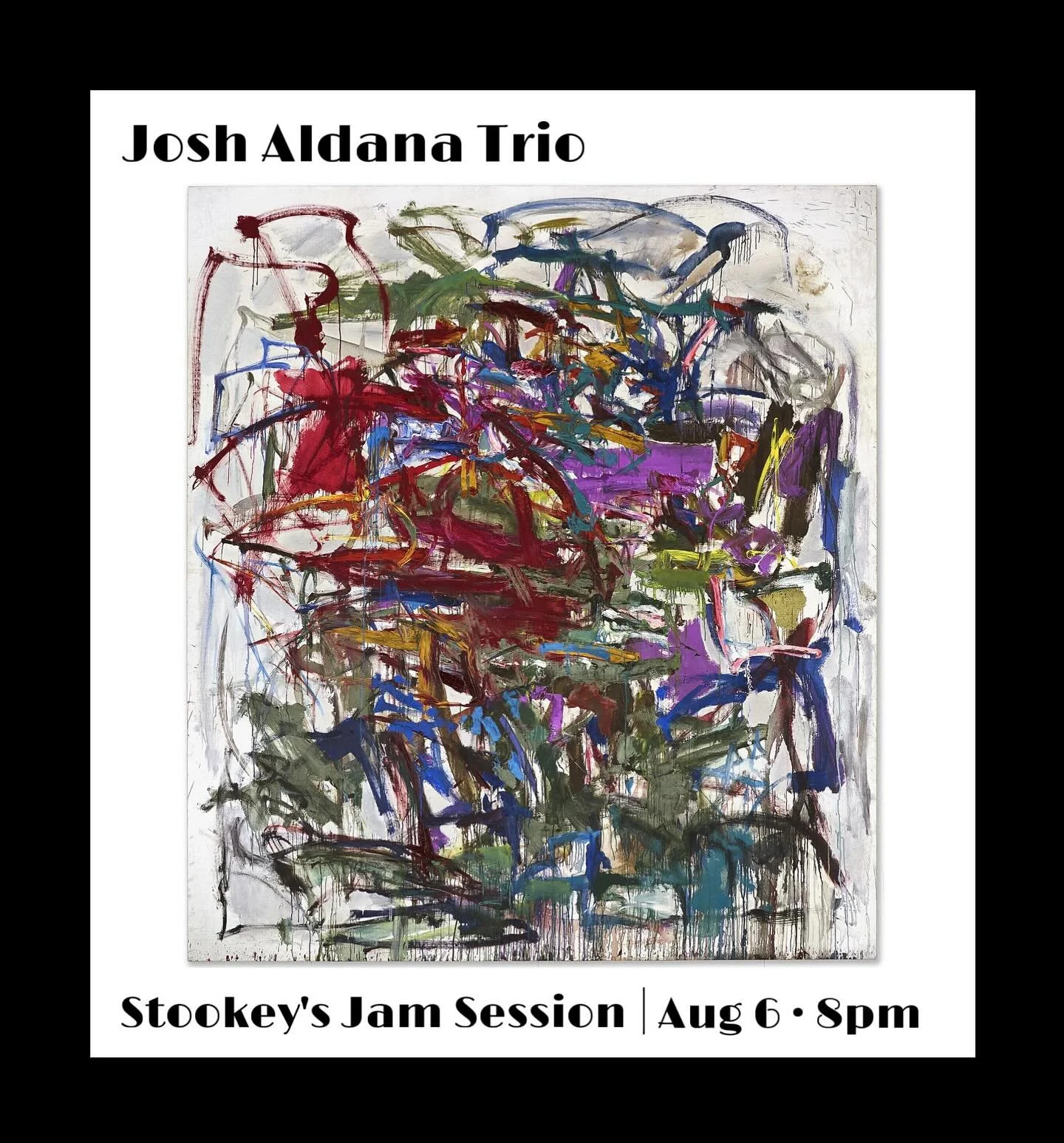 Wednesday August 6th, I&rsquo;ll be hosting the Stookey&rsquo;s Jam Session from 8-11pm. 
Come out and jam! 
Playing with @alan_jones._ and @m.drumzz04 
&bull;
@stookeysclubmoderne #stookeysclubmoderne #bayareajazz #jamsession