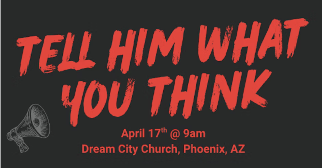 Trump is Coming to the Valley - Tell Him What You Think!
