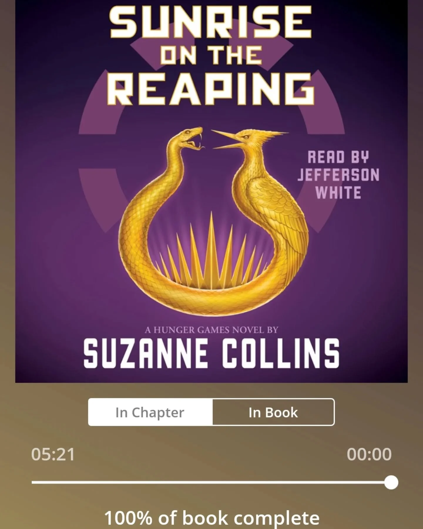 It's a bit torturous reading these Hunger Games books already knowing the ultimate outcome. I know I'm going to be sad and all sorts of other emotions, and yet I read anyway. It's certainly a different kind of reading experience...and even though it'