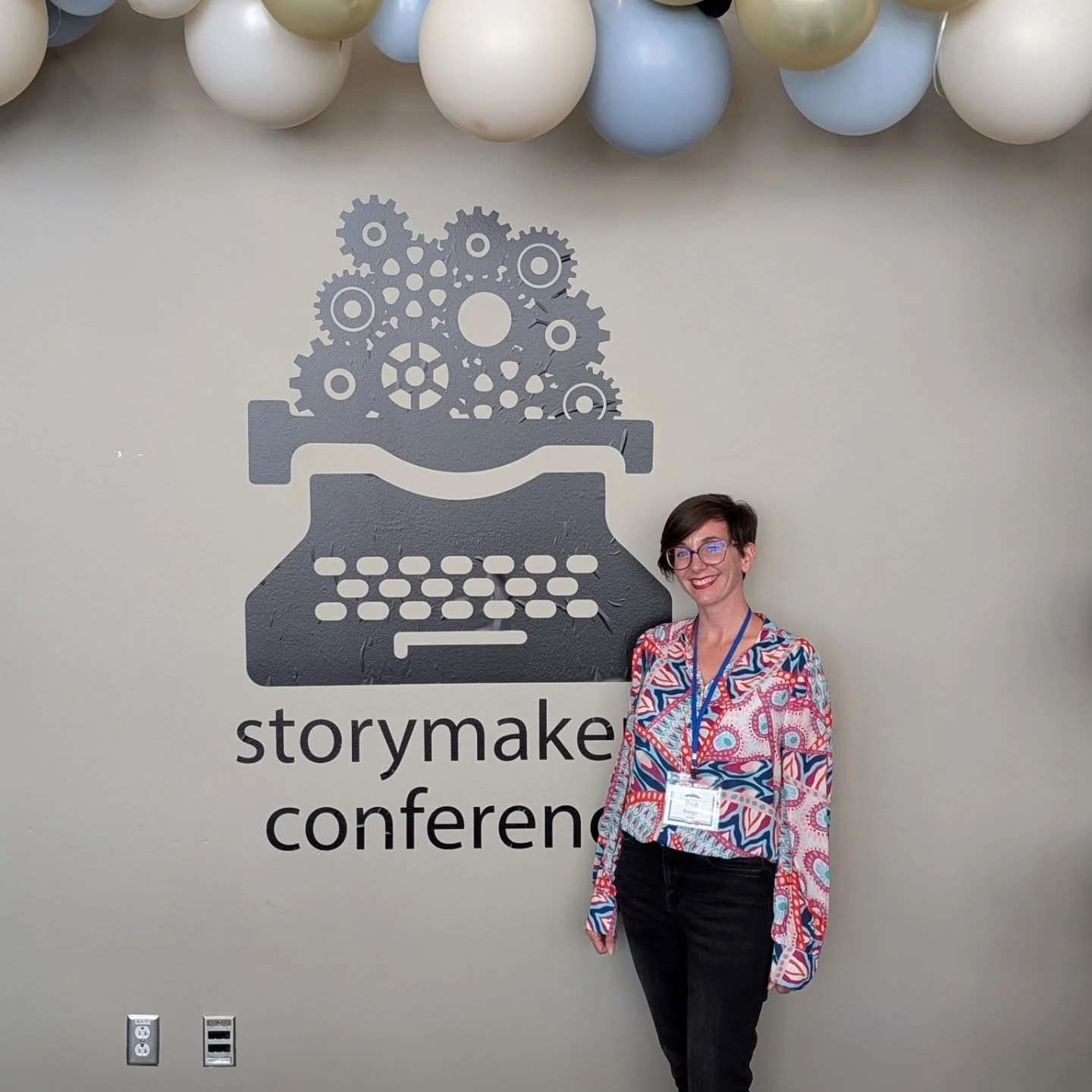 Storymakers conference!!! So many fabulous classes today that gave me a writing boost. Aaaand I introduced myself by my pen name/nickname for the first time ever and it was kinda fun. I still answer to Karen too, but I'm giving Ren a try. Because why