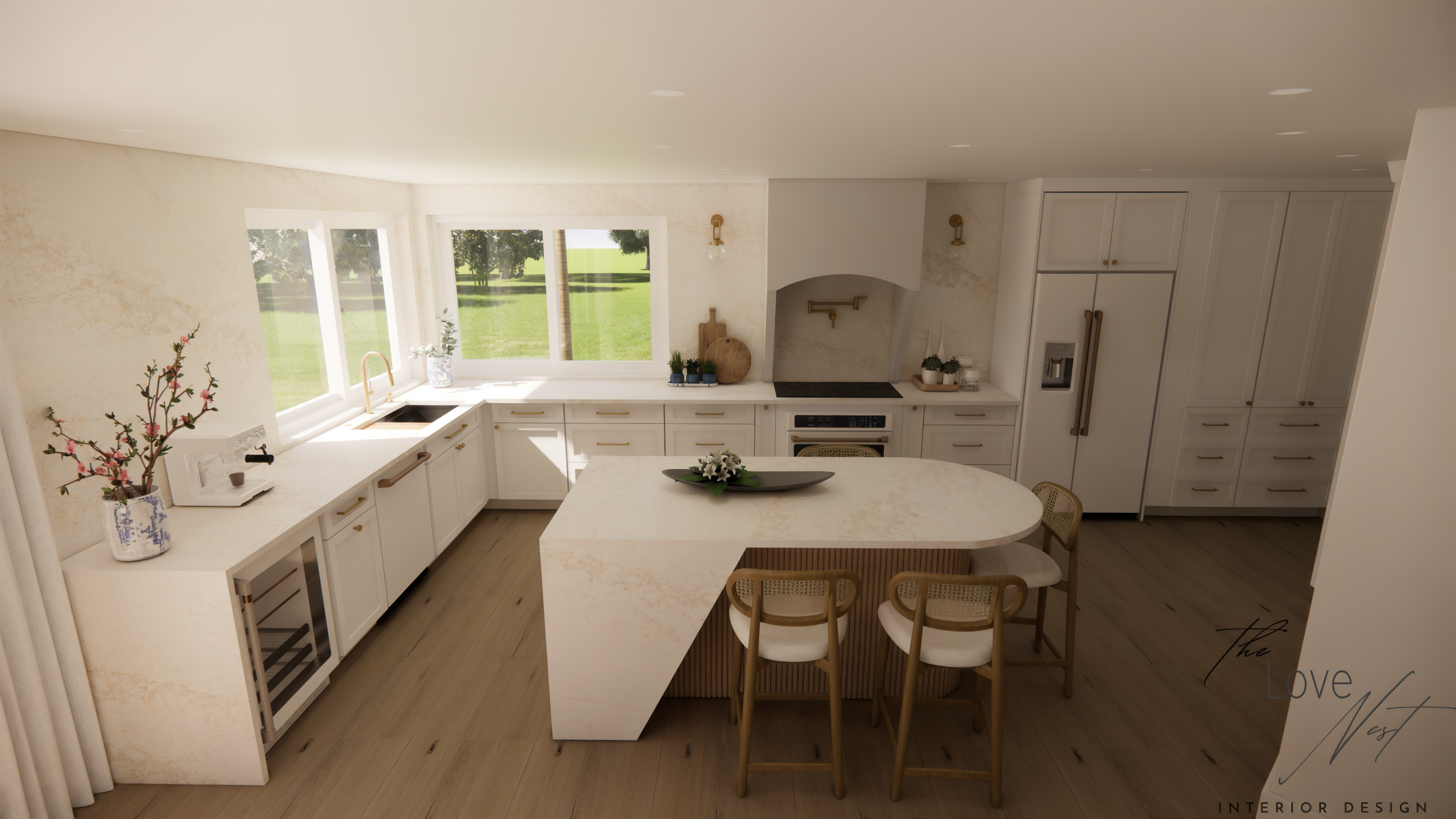 Coastal timeless full house