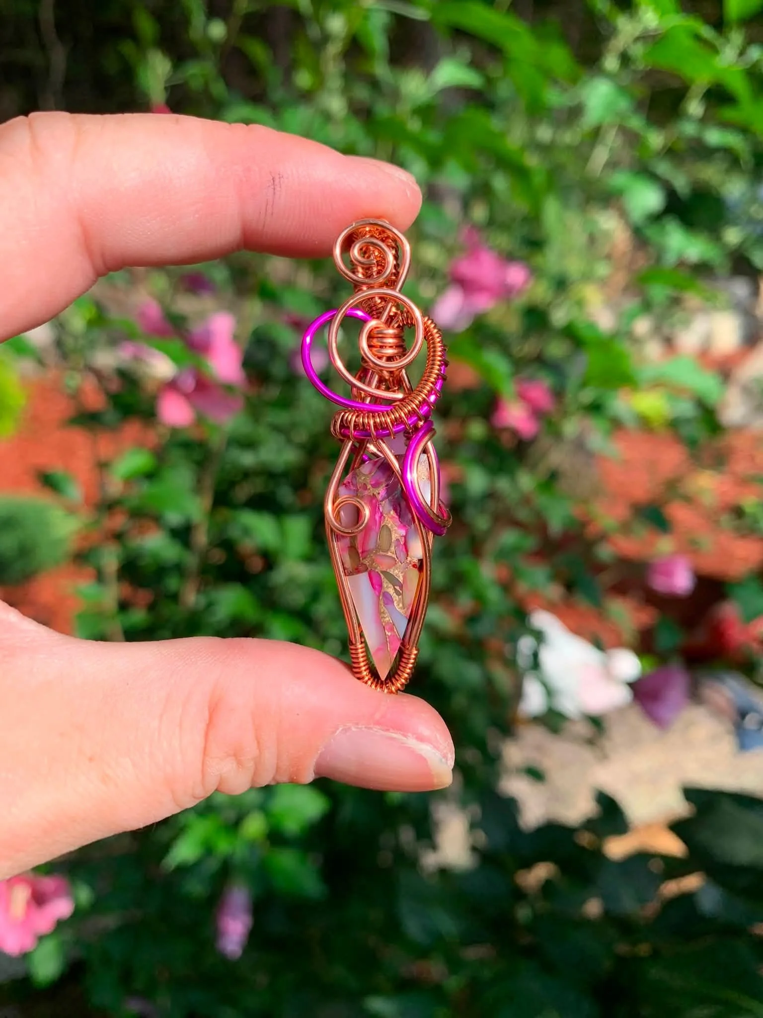 Dolly Dream Weaver Composite Pendant