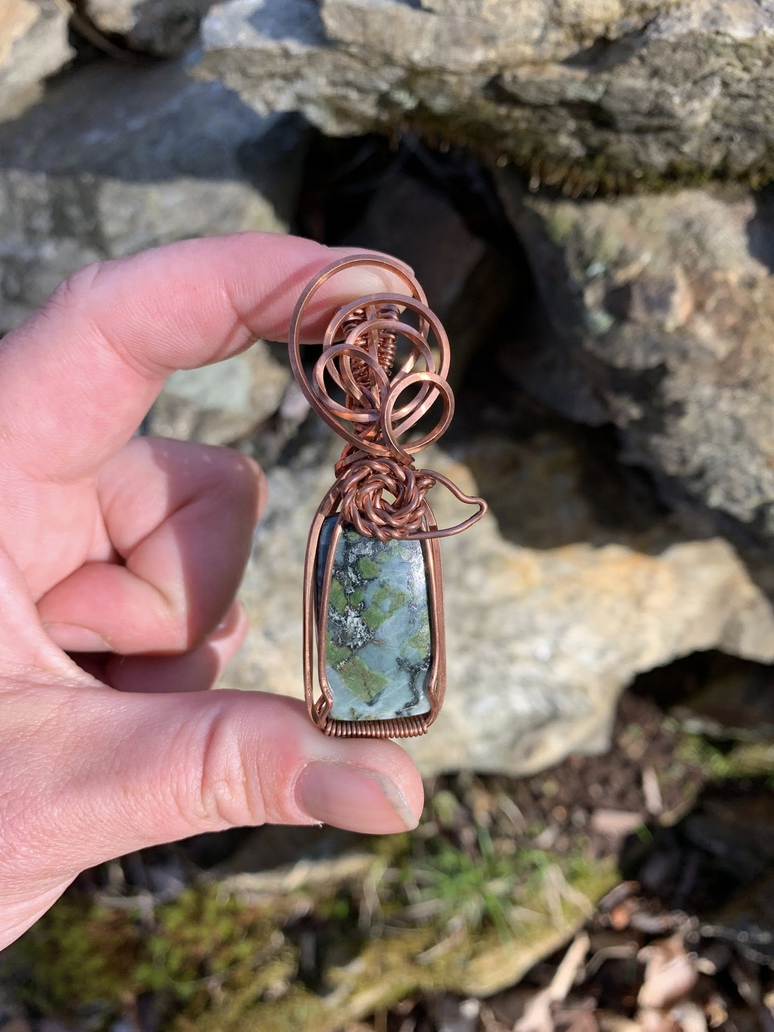 Variscite Pendant