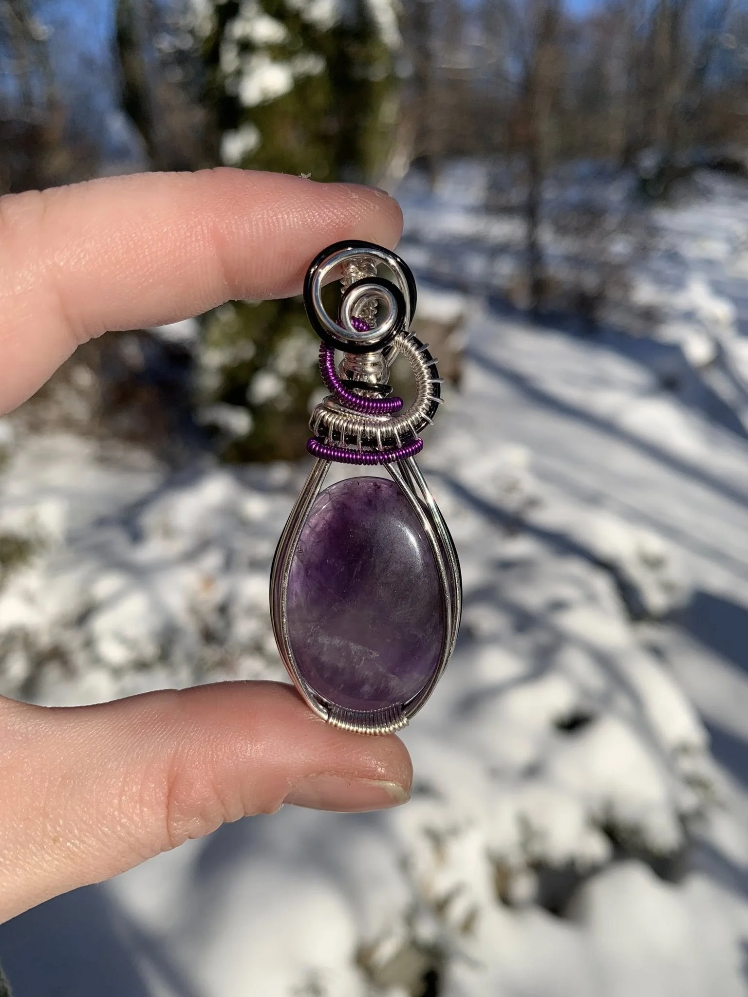 Amethyst Pendant
