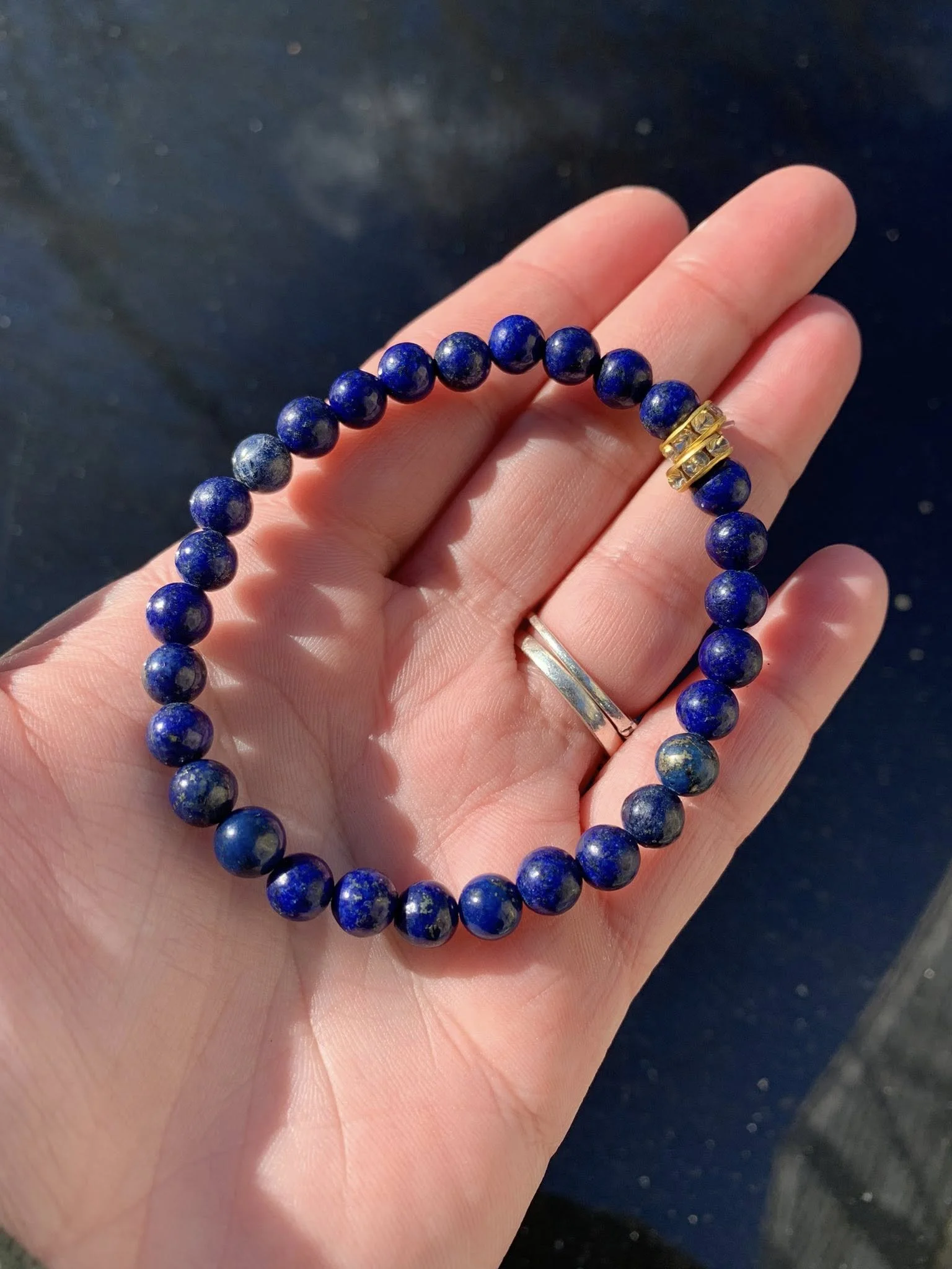 Lapis Lazuli Stretch Bracelet