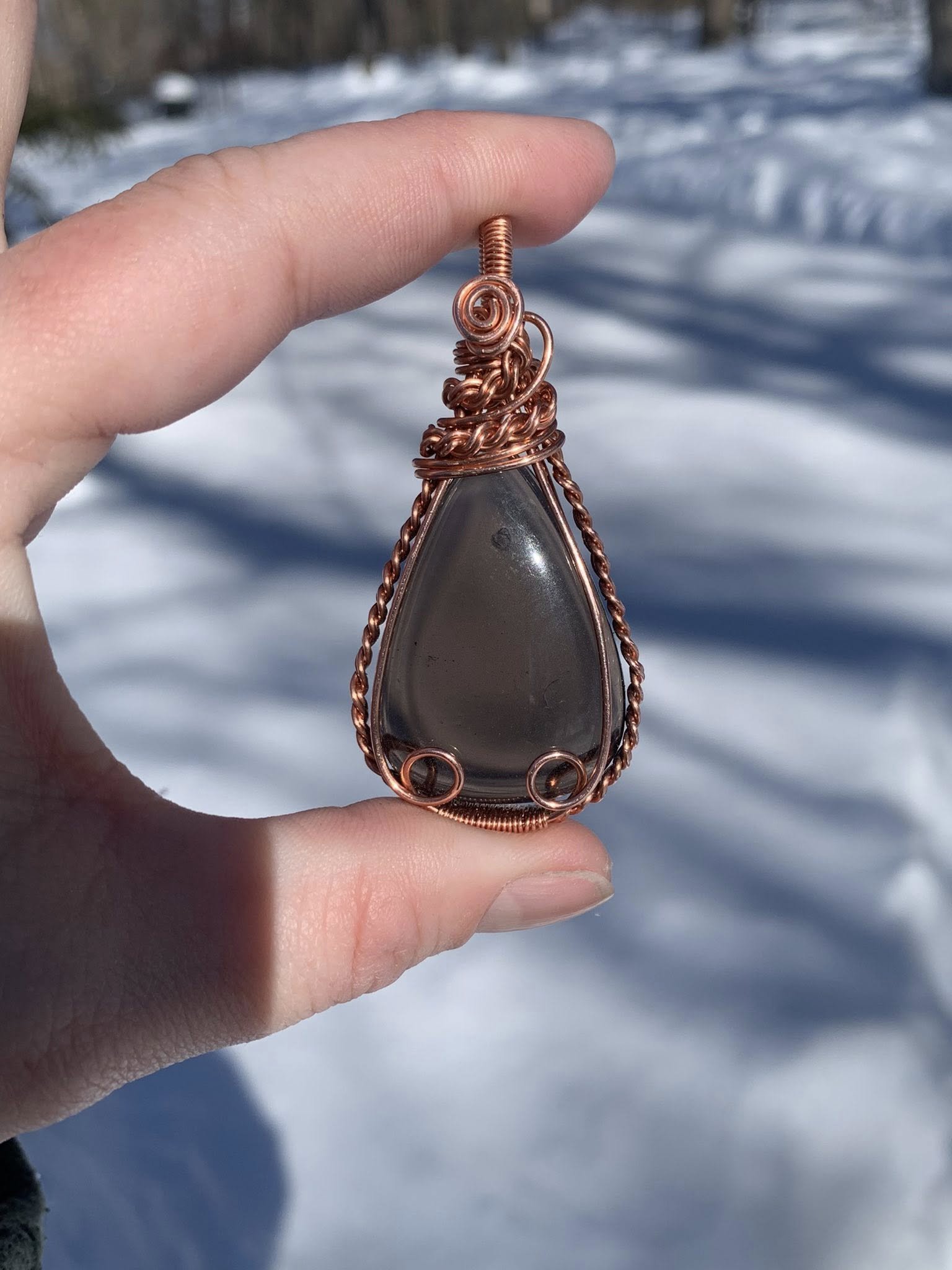 Smoky Quartz Pendant