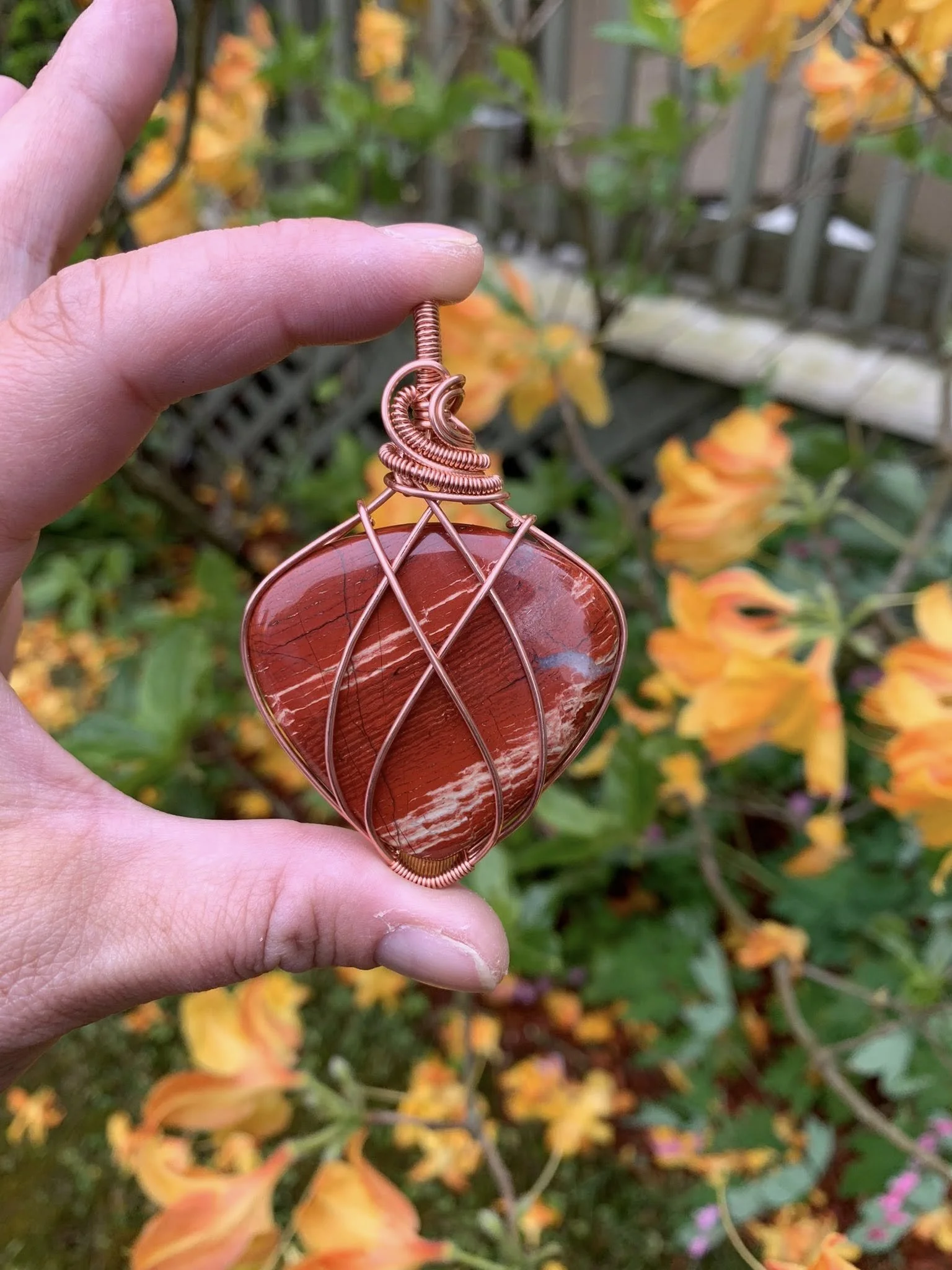 Brecciated Jasper XL Pendant