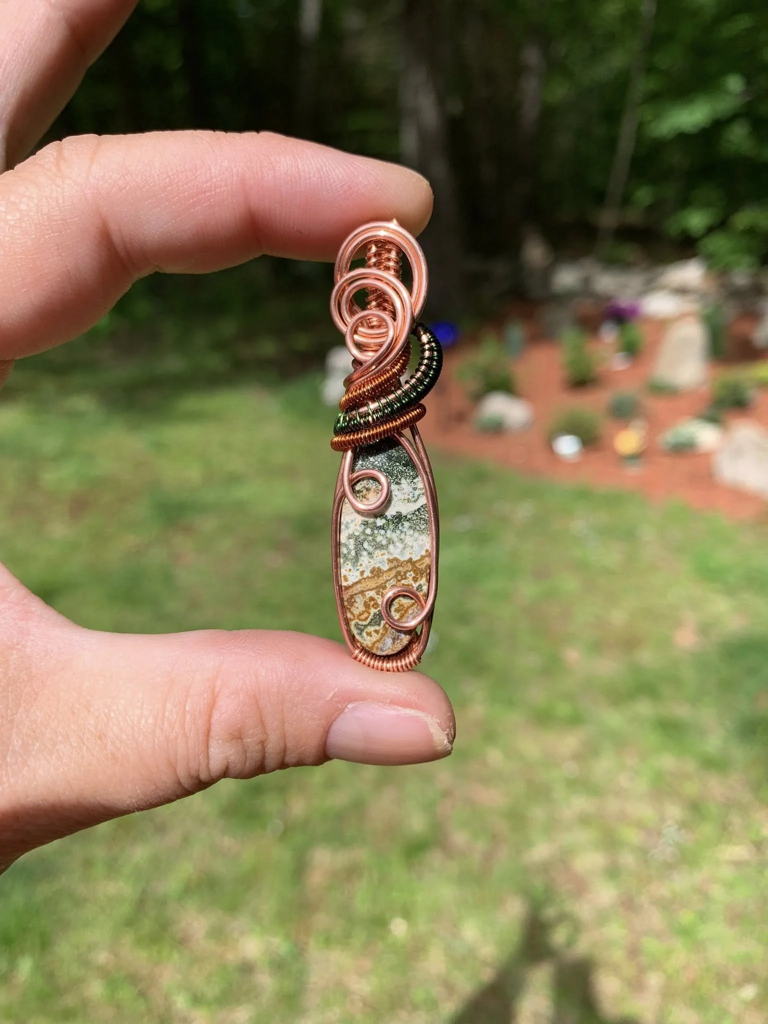River Jasper Pendant