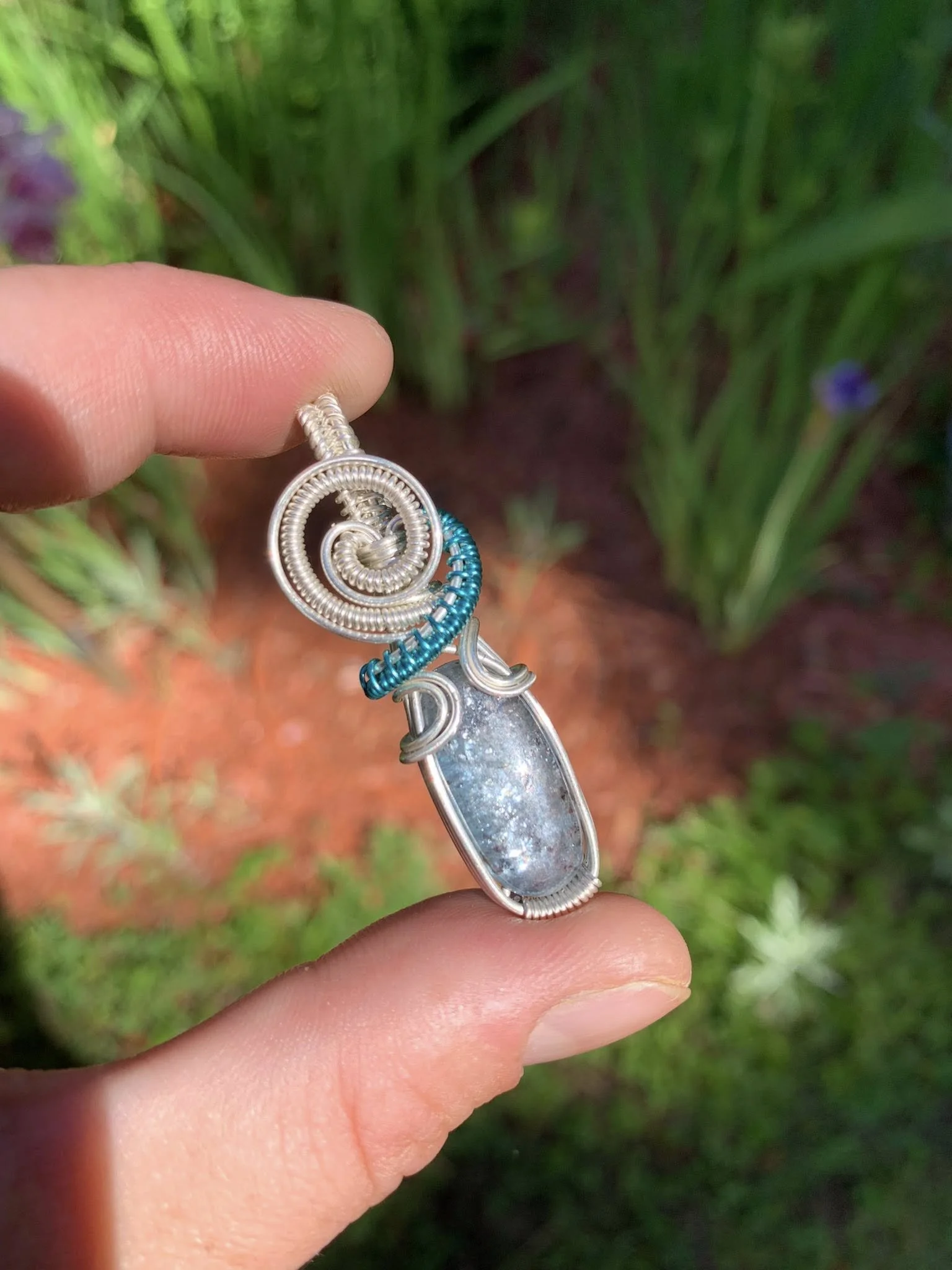 Gem Kyanite Pendant